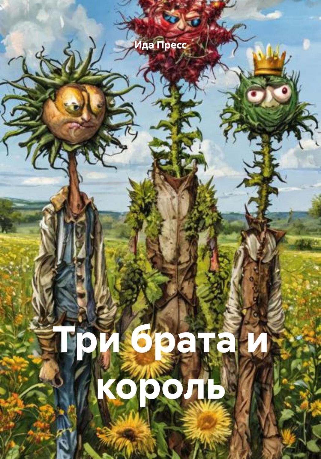 Обложка книги «Три брата и король»