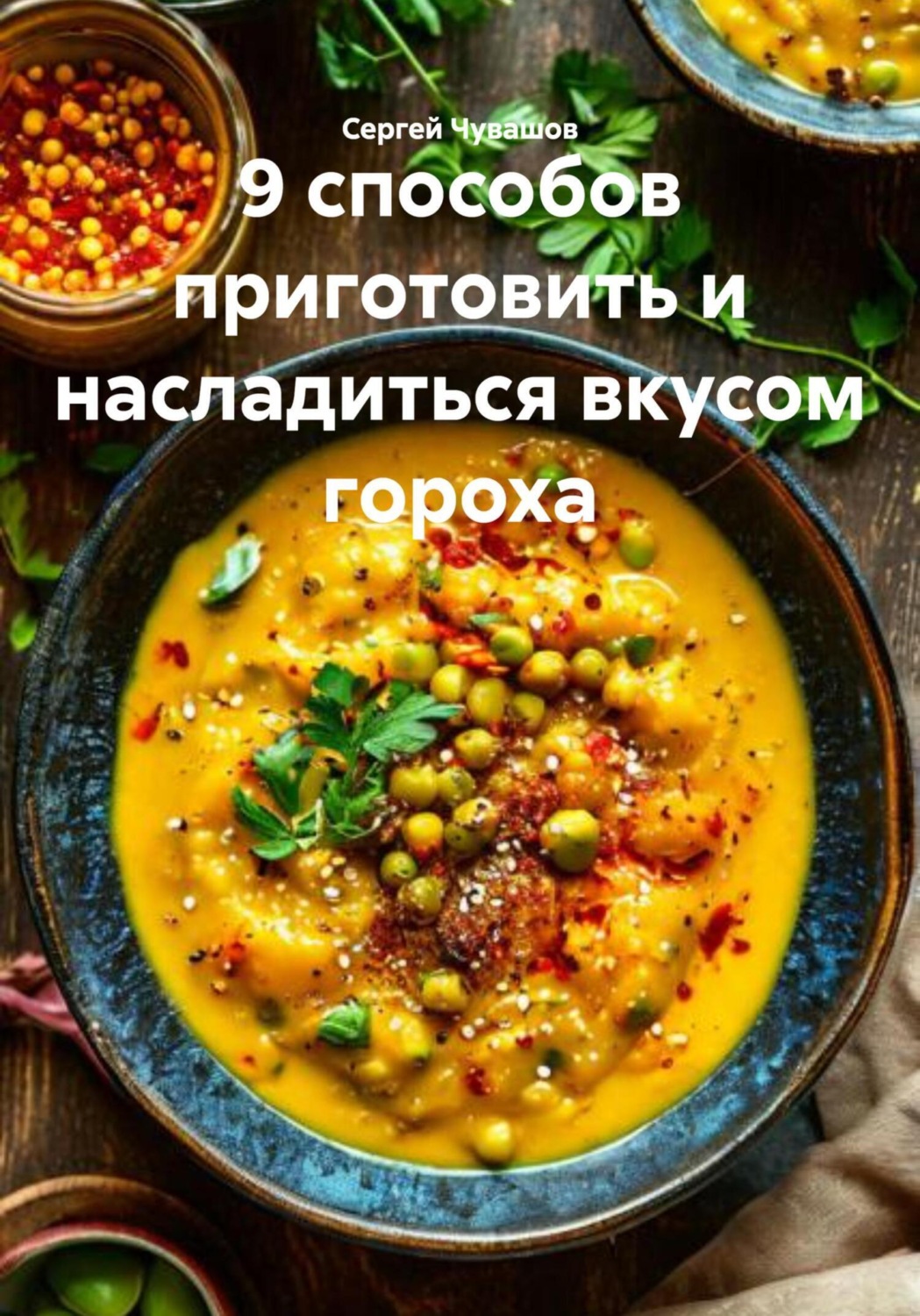 Обложка книги «9 способов приготовить и насладиться вкусом гороха»
