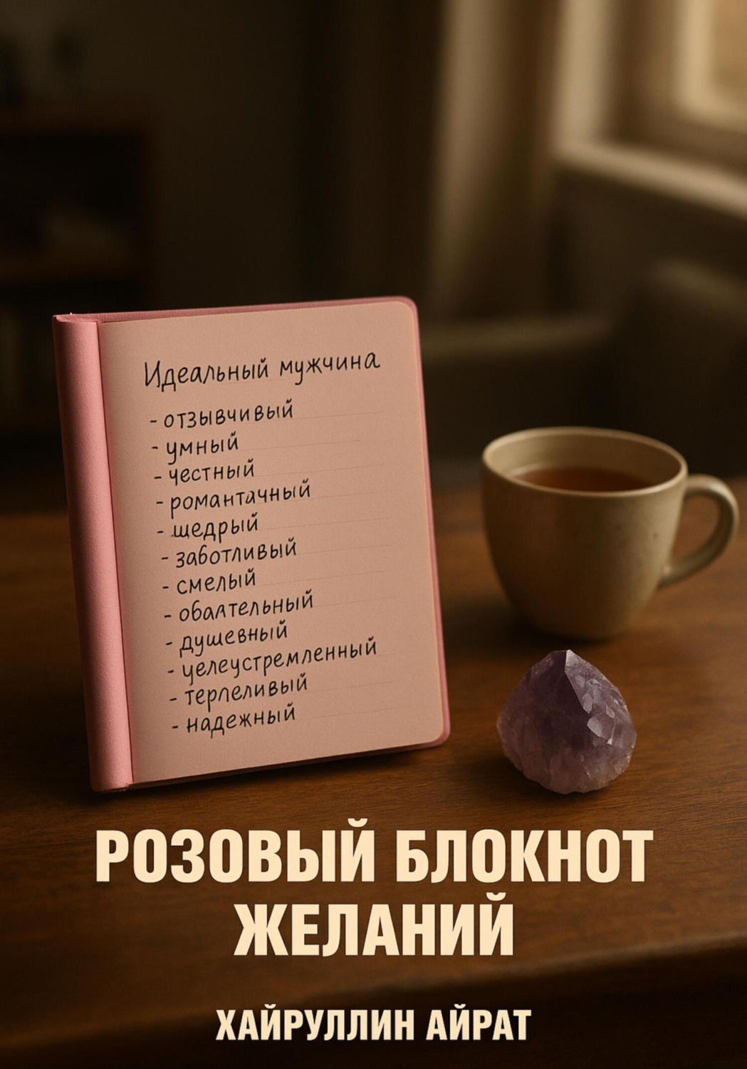 Обложка книги «Розовый блокнот желаний»