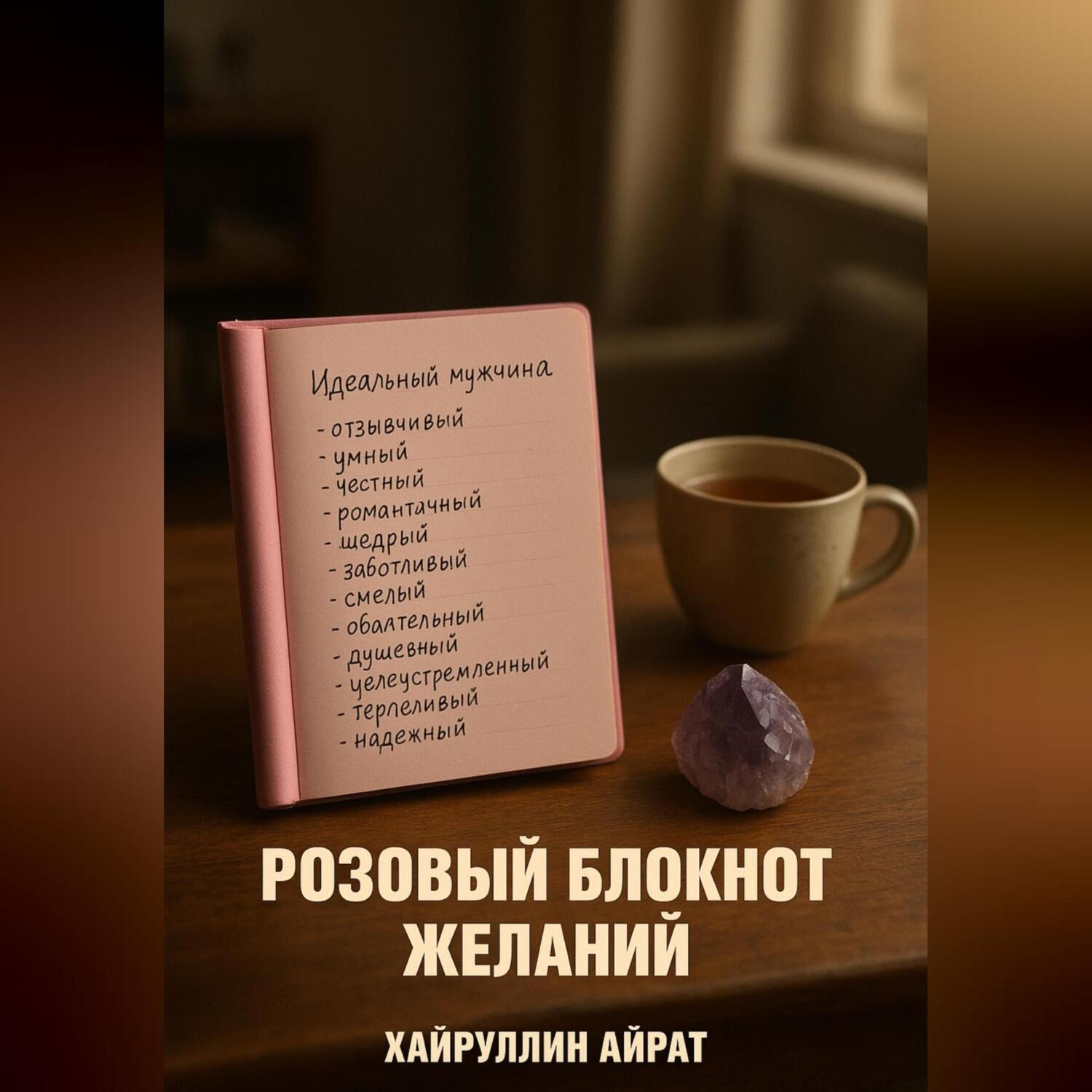 Обложка книги «Розовый блокнот желаний»