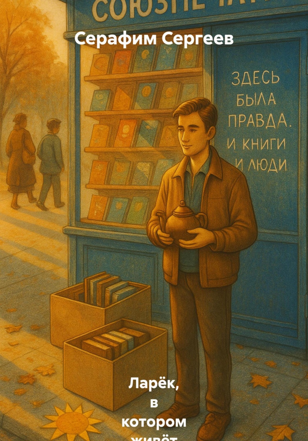 Обложка книги «Ларёк, в котором живёт правда»
