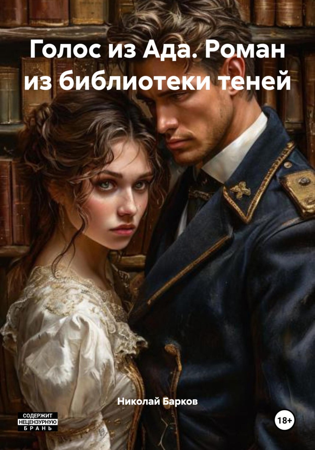 Обложка книги «Голос из Ада. Роман из библиотеки теней»