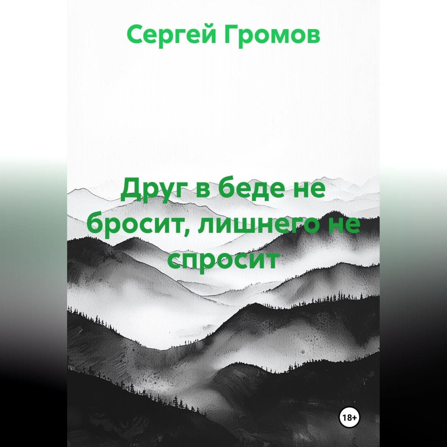 Обложка книги «Друг в беде не бросит, лишнего не спросит»