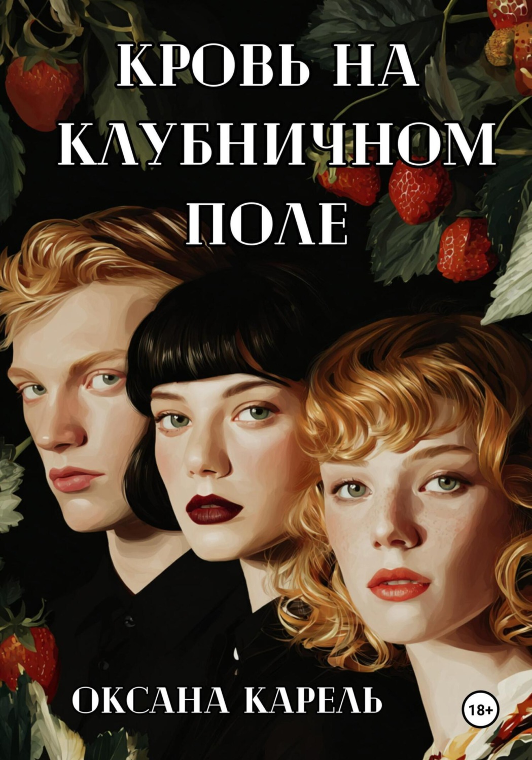 Обложка книги «Кровь на клубничном поле»