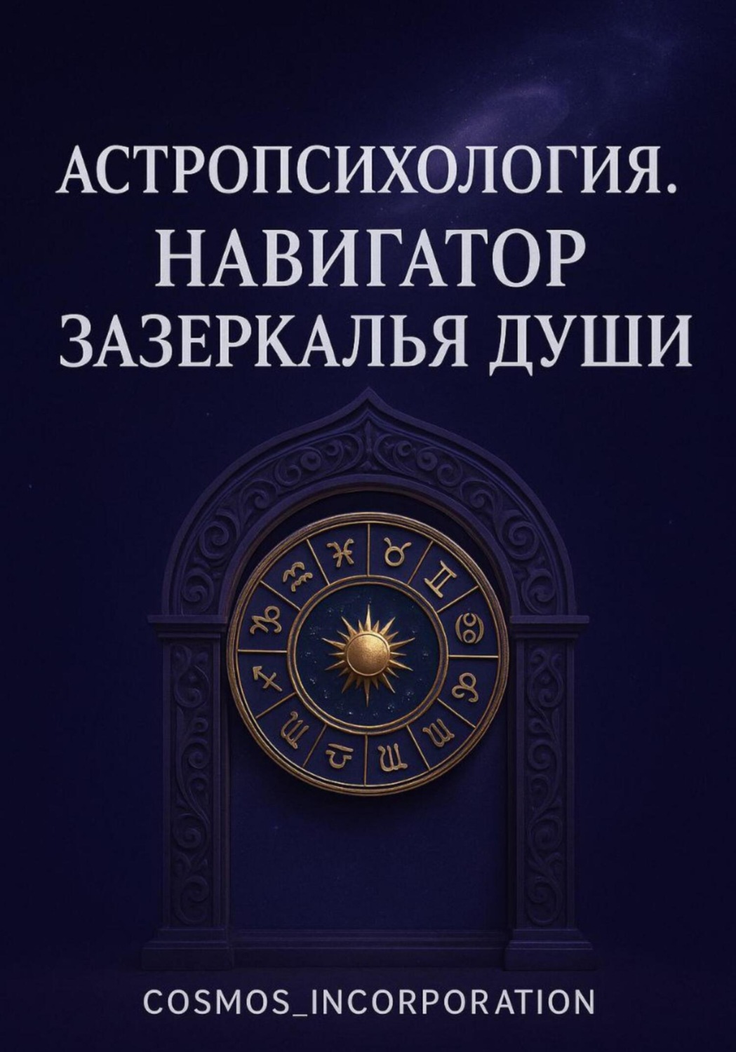 Обложка книги «Навигатор зазеркалья Души. Астропсихология»