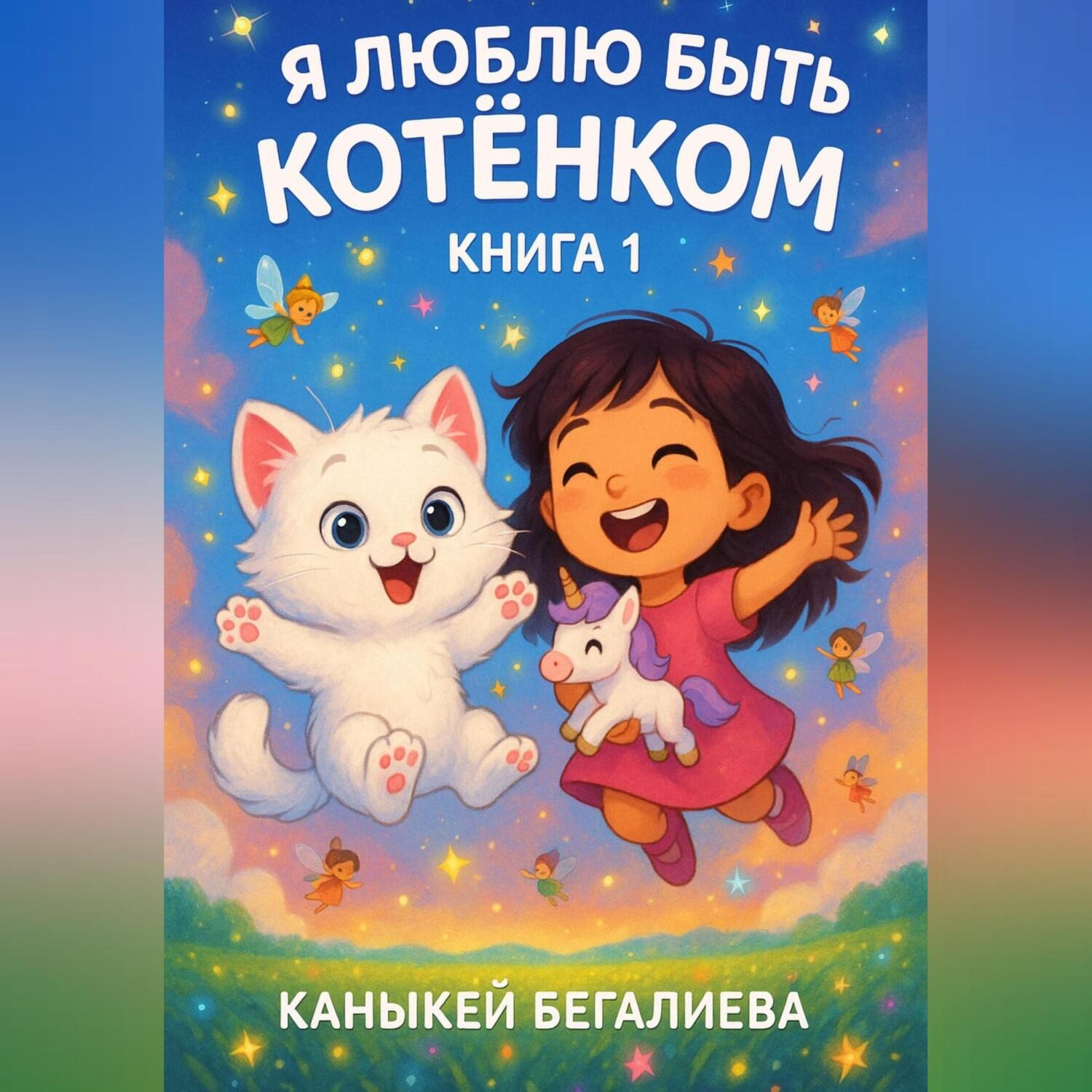 Обложка книги «Я люблю быть котенком книга 1»