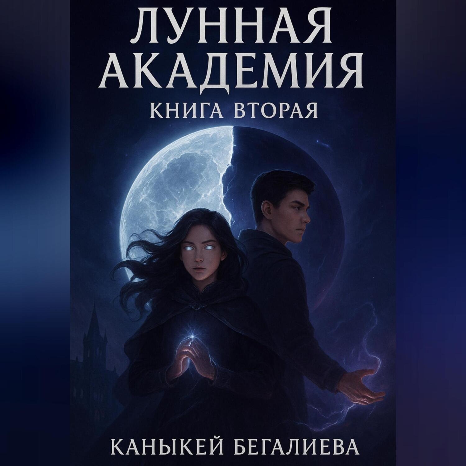 Обложка книги «Лунная академия книга вторая»
