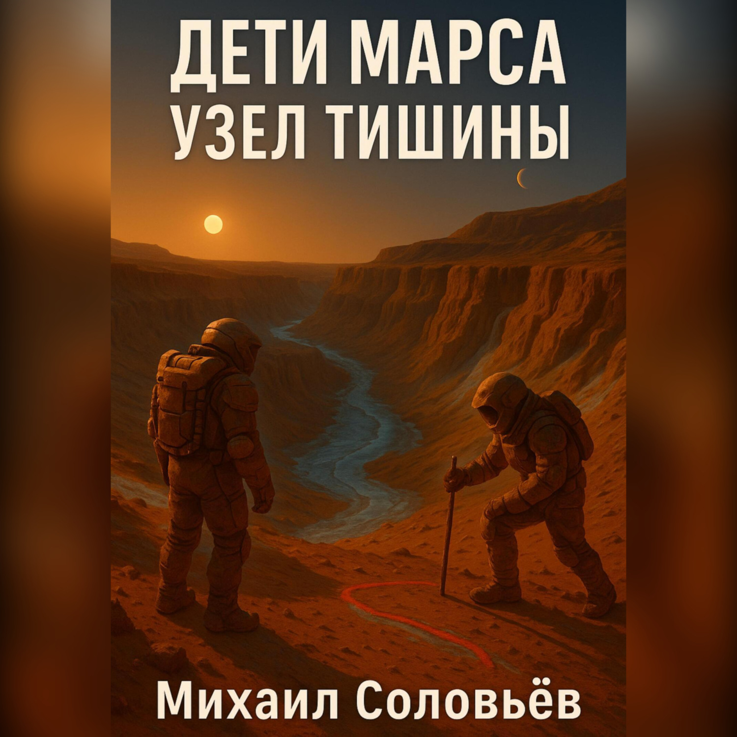 Обложка книги «Дети Марса. Узел тишины»