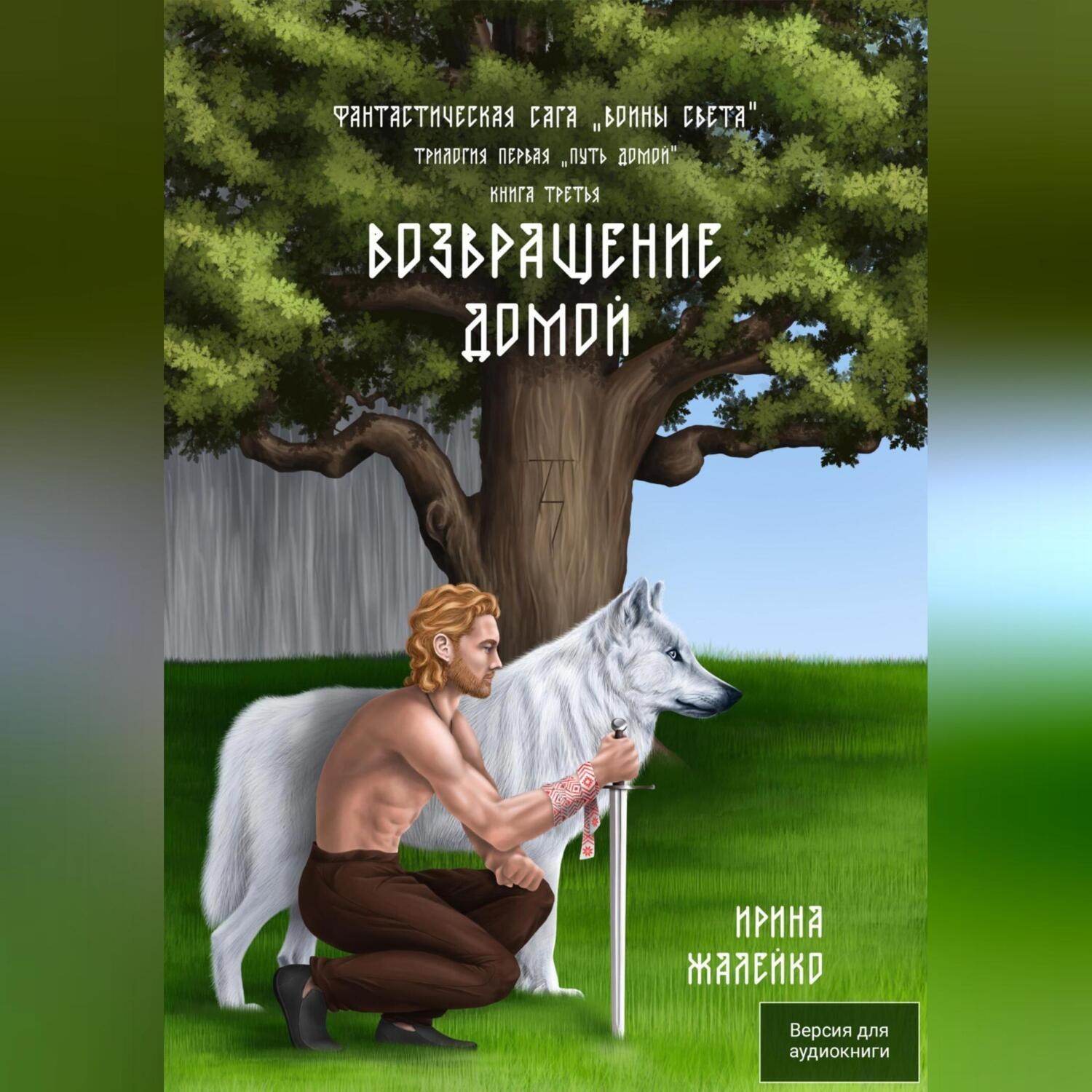 Обложка книги «Возвращение домой. Книга третья. Фантастическая сага «Воины света».»