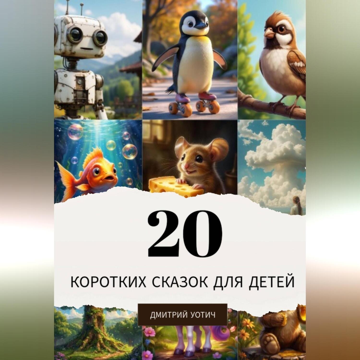 Обложка книги «20 коротких сказок для детей»