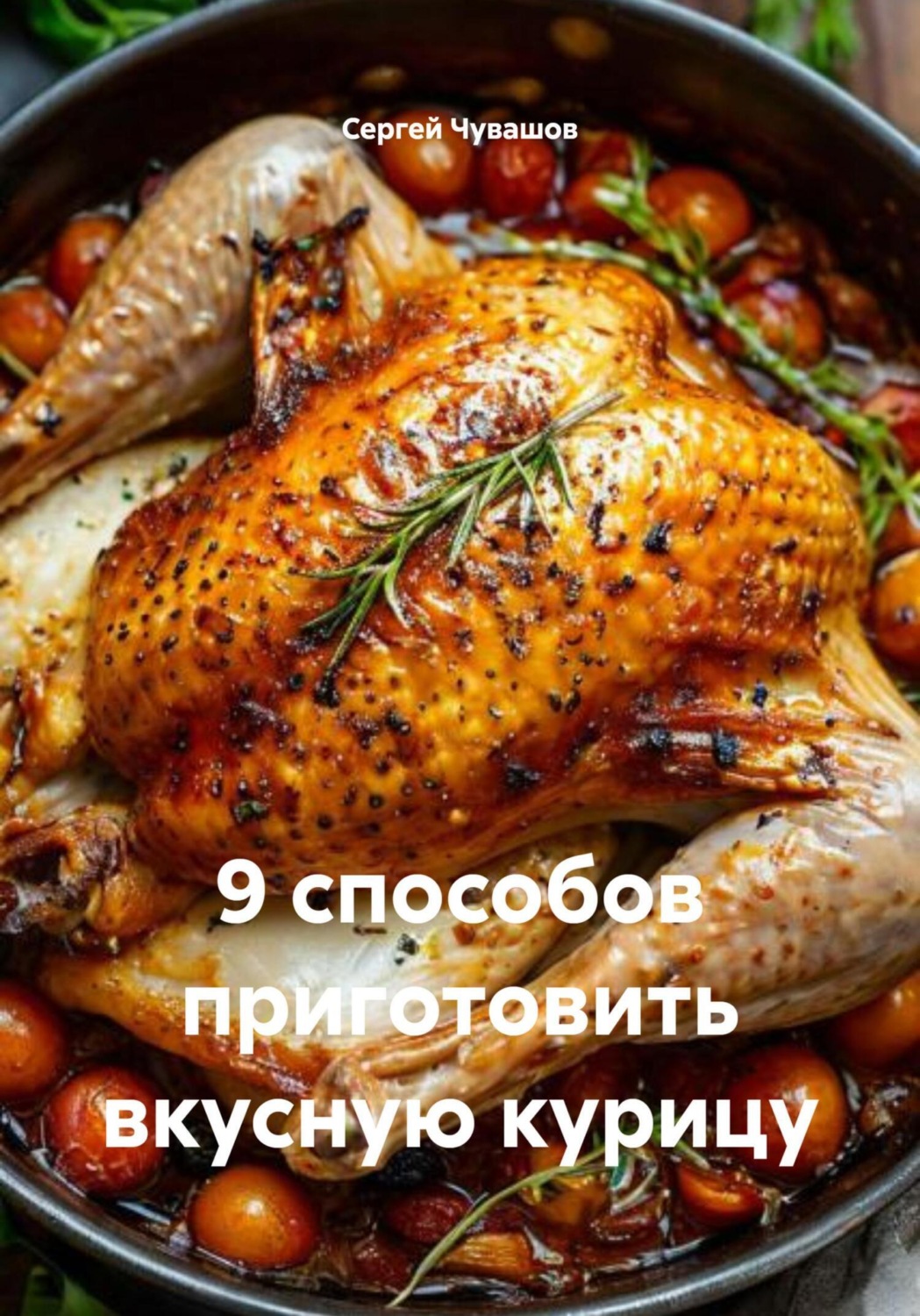 Обложка книги «9 способов приготовить вкусную курицу»
