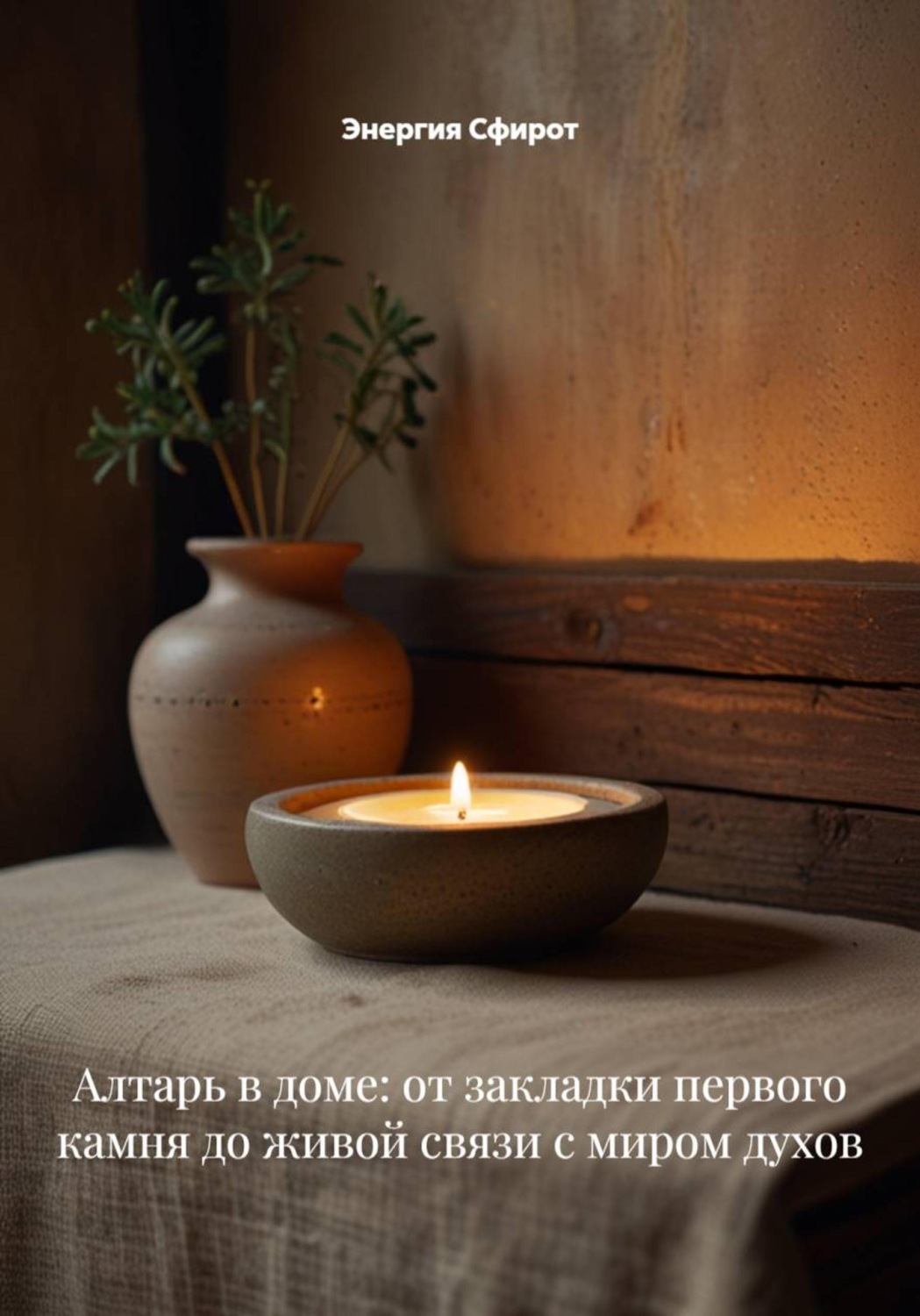 Обложка книги «Алтарь в доме: от закладки первого камня до живой связи с миром духов»