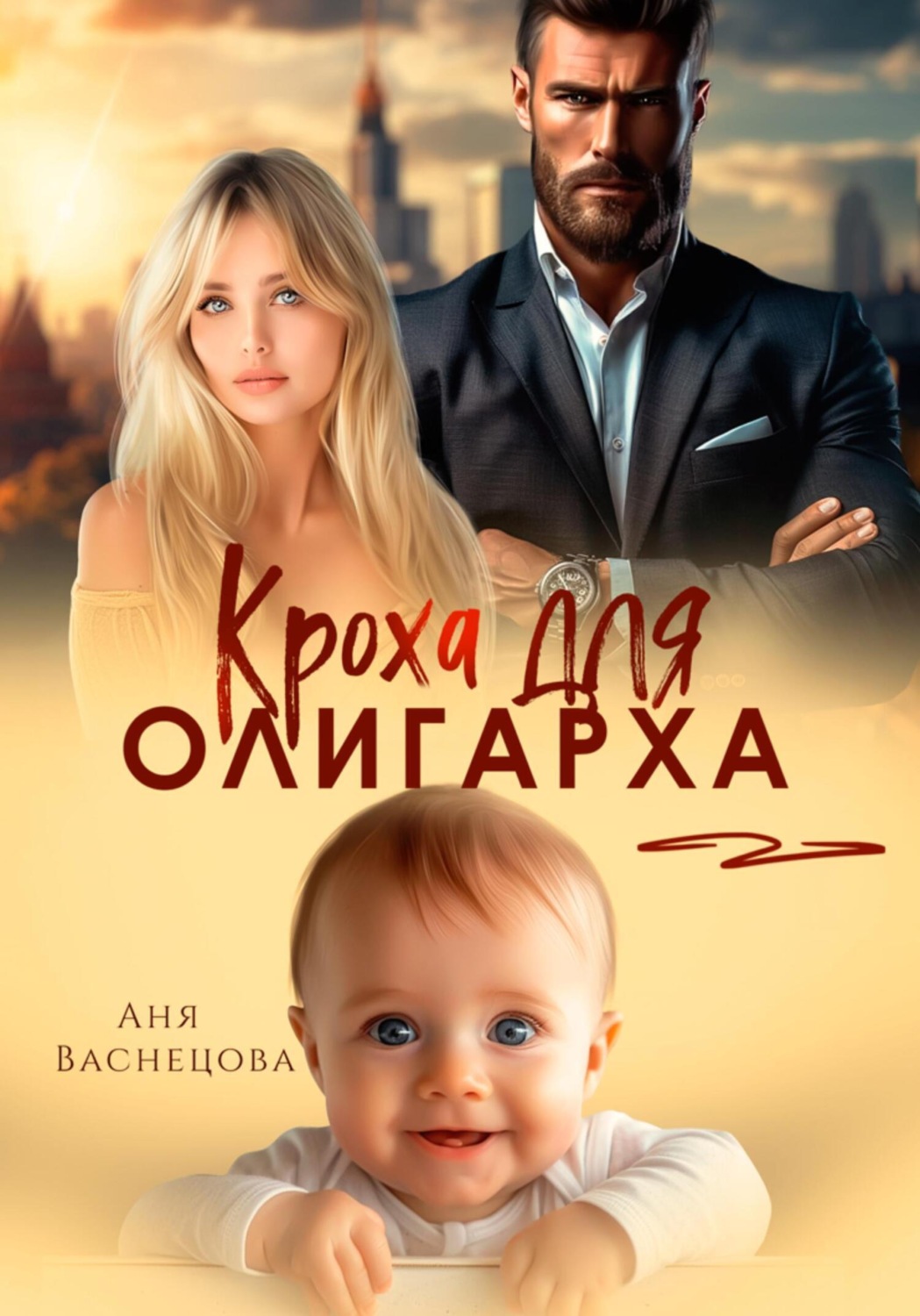 Обложка книги «Кроха для олигарха»