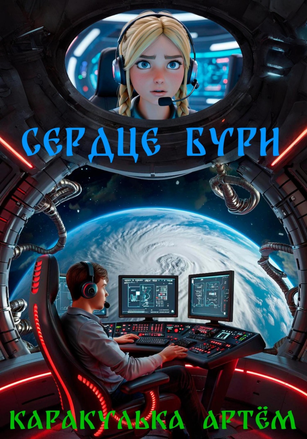 Обложка книги «Сердце бури»
