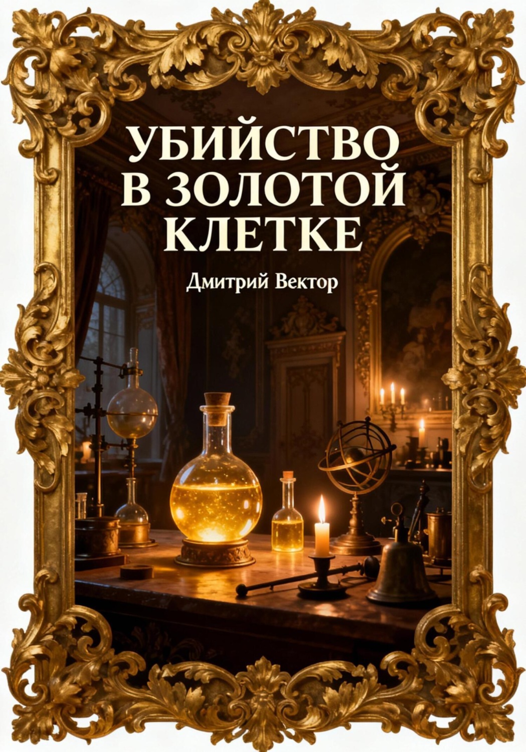 Обложка книги «Убийство в золотой клетке»