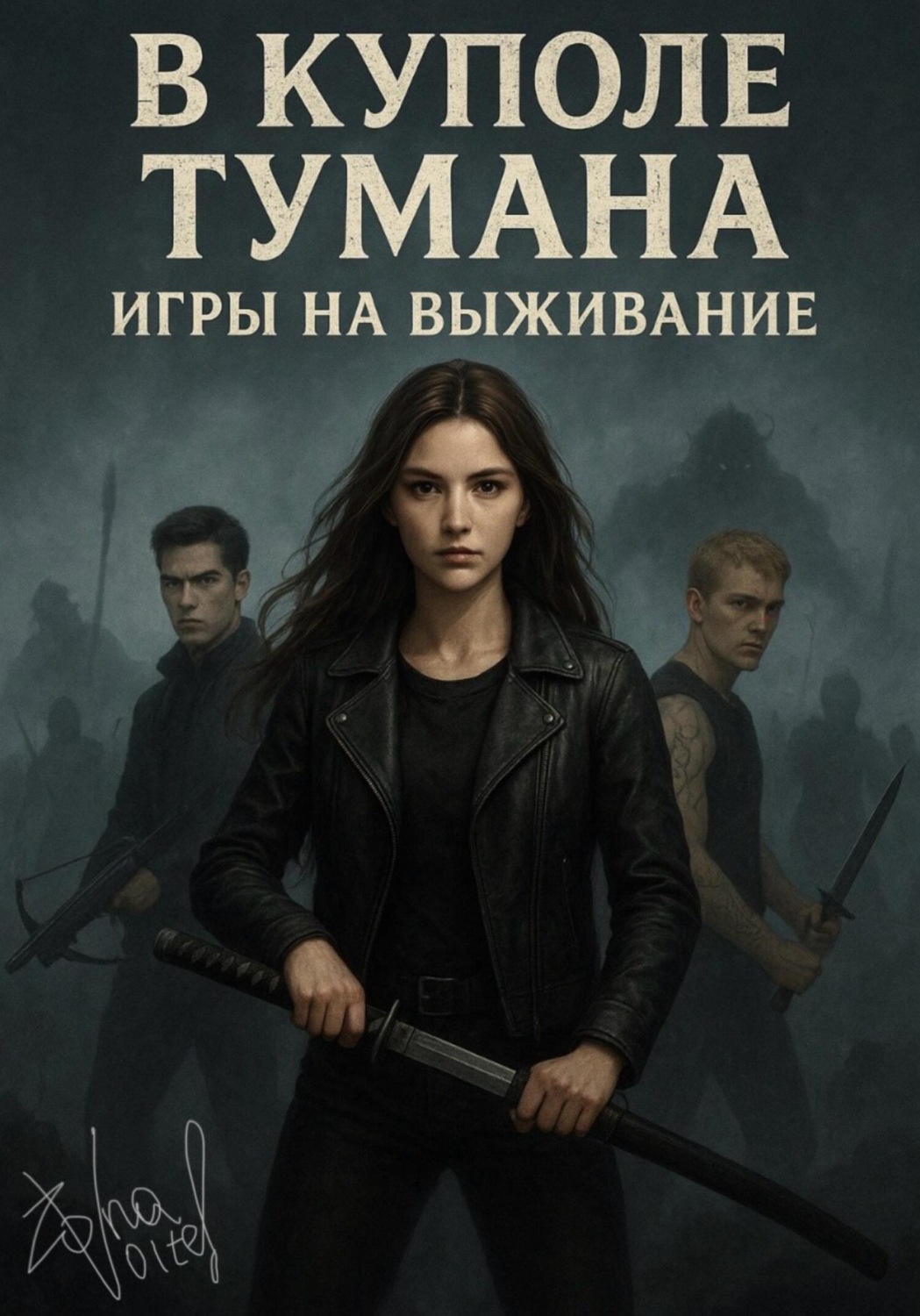 Обложка книги «В куполе тумана. Игры на выживание»