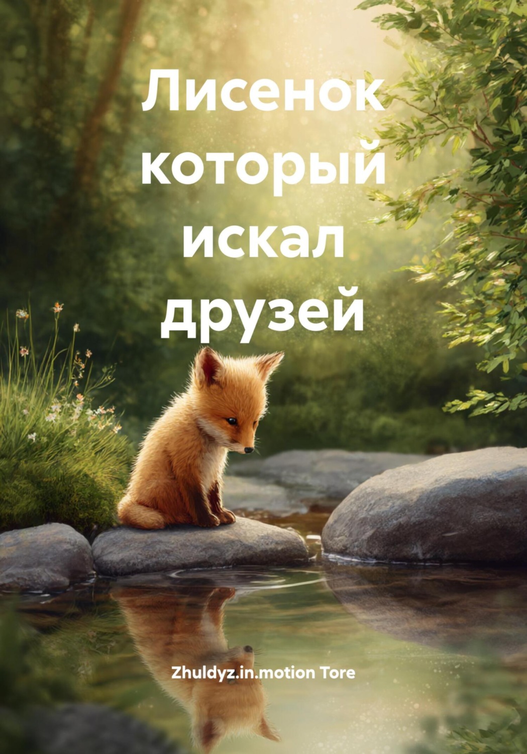 Обложка книги «Лисенок который искал друзей»