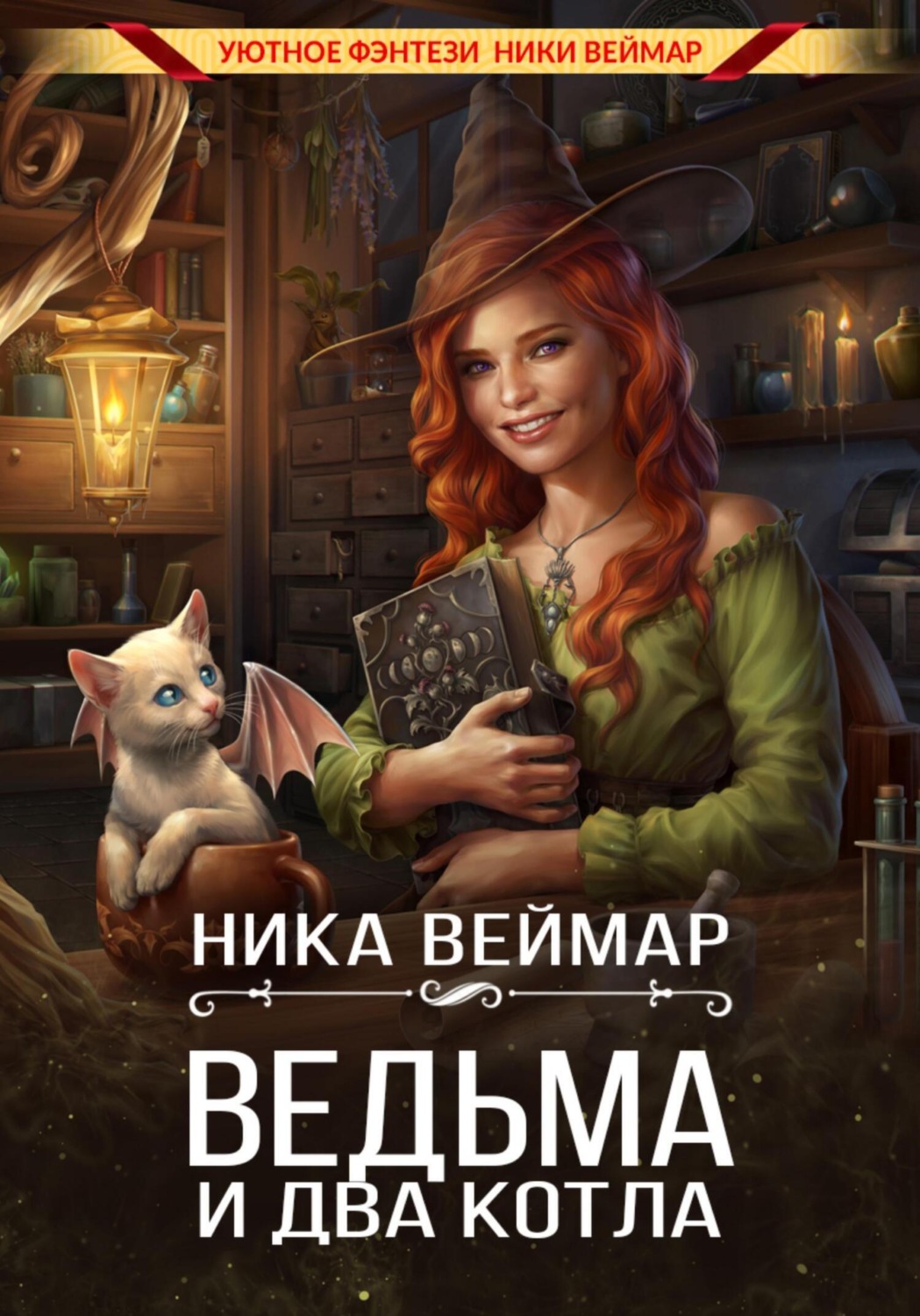 Обложка книги «Ведьма и два котла»