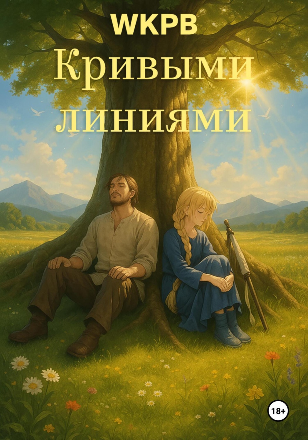 Обложка книги «Кривыми линиями»