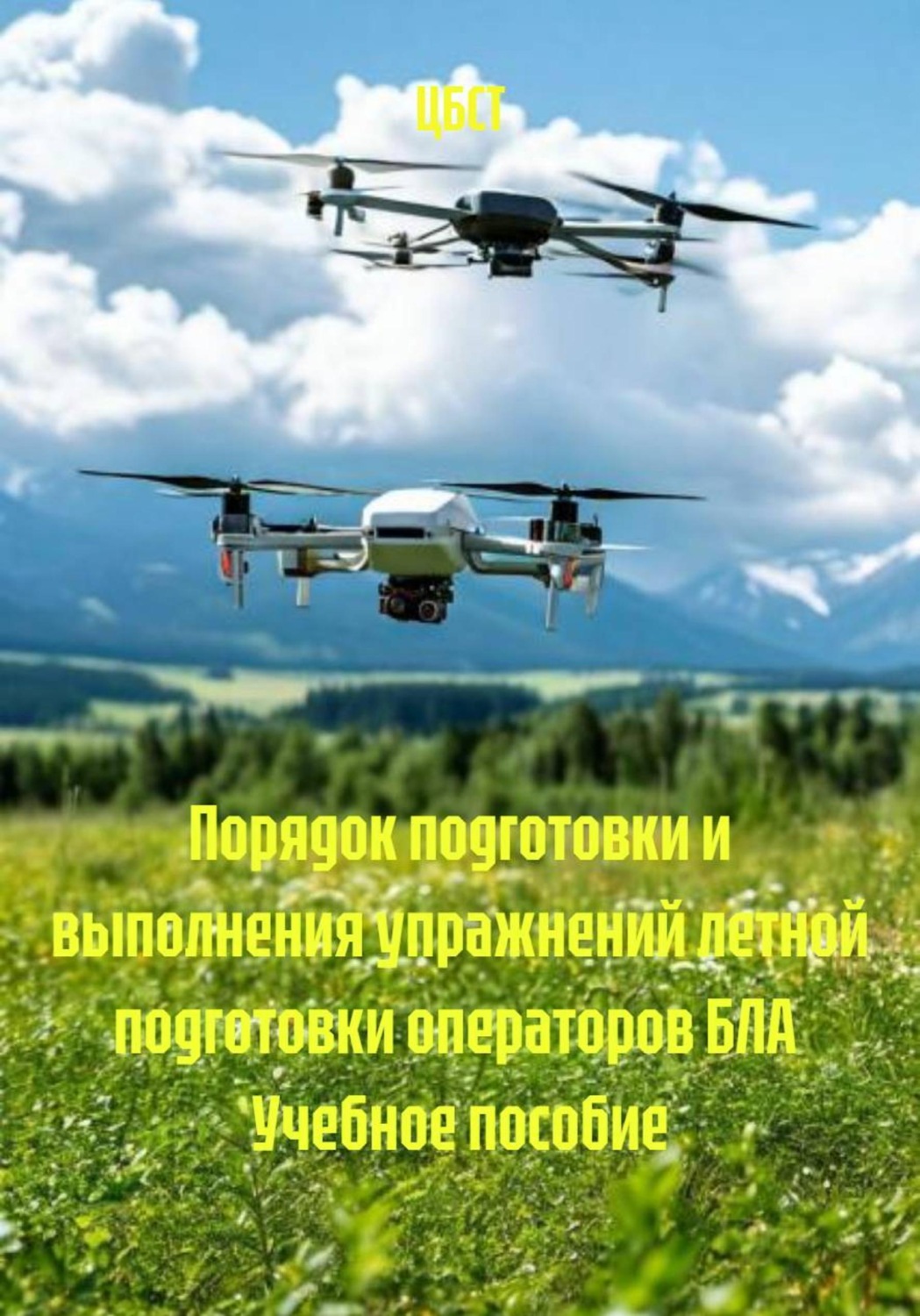 Обложка книги «Порядок подготовки и выполнения упражнений летной подготовки операторов БЛА Учебное пособие»