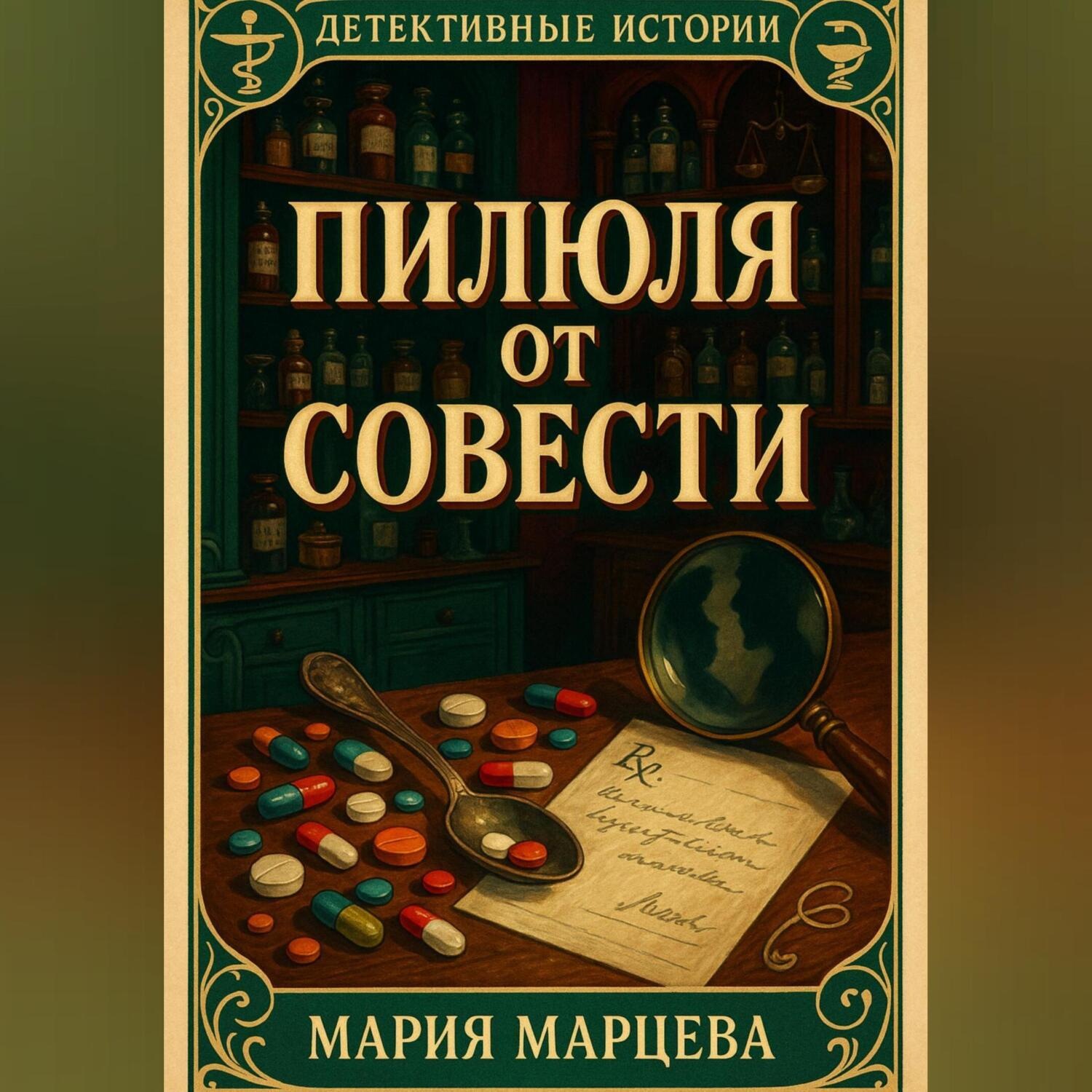 Обложка книги «Детективные истории. Пилюля от совести»
