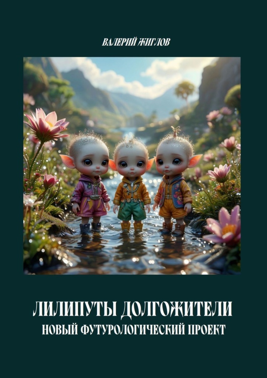 Обложка книги «Лилипуты-долгожители. Новый футурологический проект»