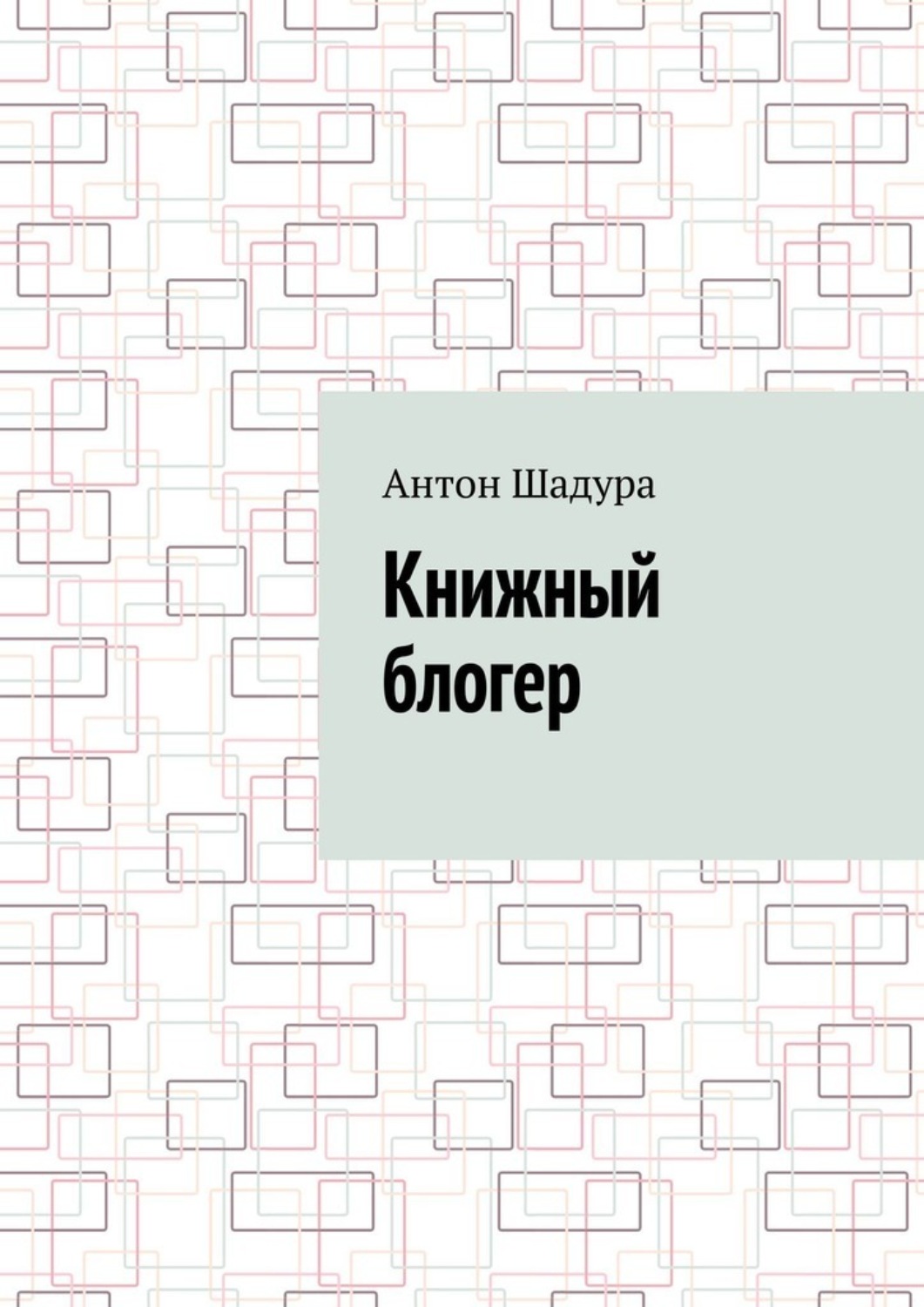 Обложка книги «Книжный блогер»