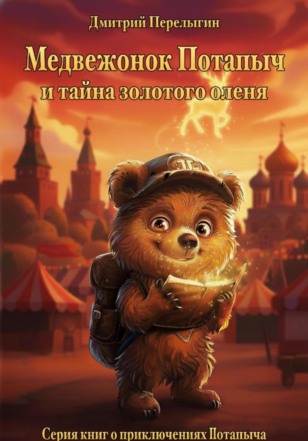 Обложка книги «Медвежонок Потапыч и тайна золотого оленя»