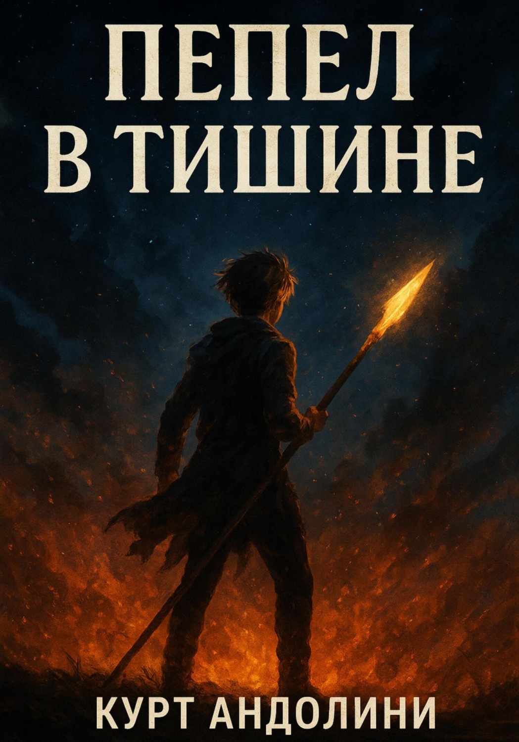 Обложка книги «Пепел в тишине»