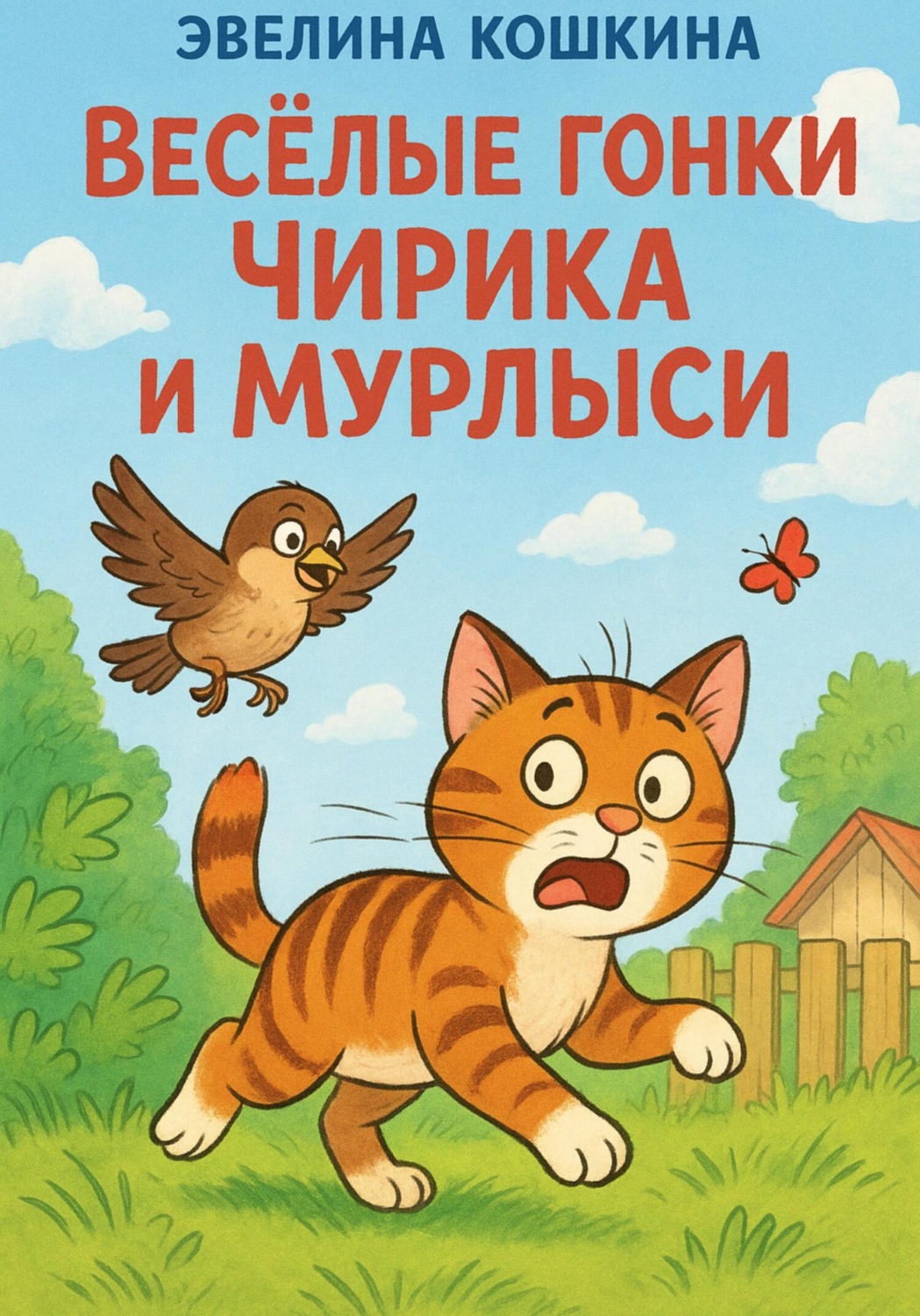 Обложка книги «Весёлые гонки Чирика и Мурлыси»