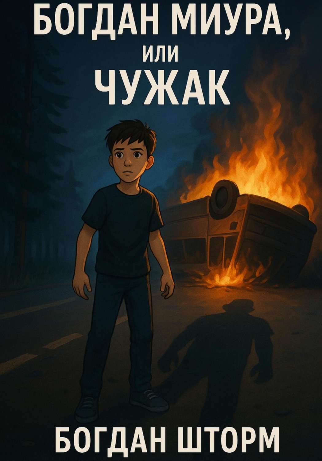 Обложка книги «Богдан Миура, или Чужак»
