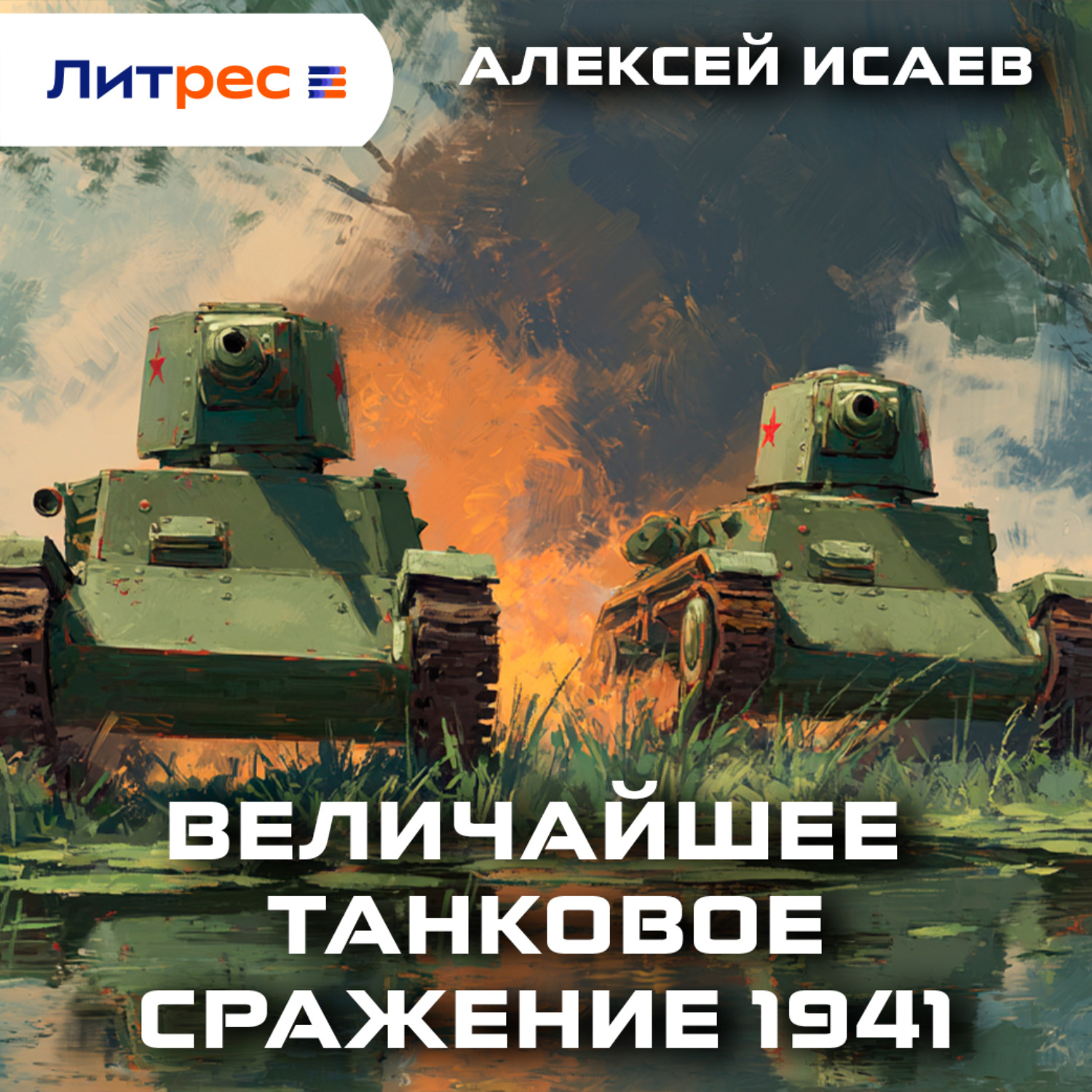 Обложка книги «Величайшее танковое сражение 1941»