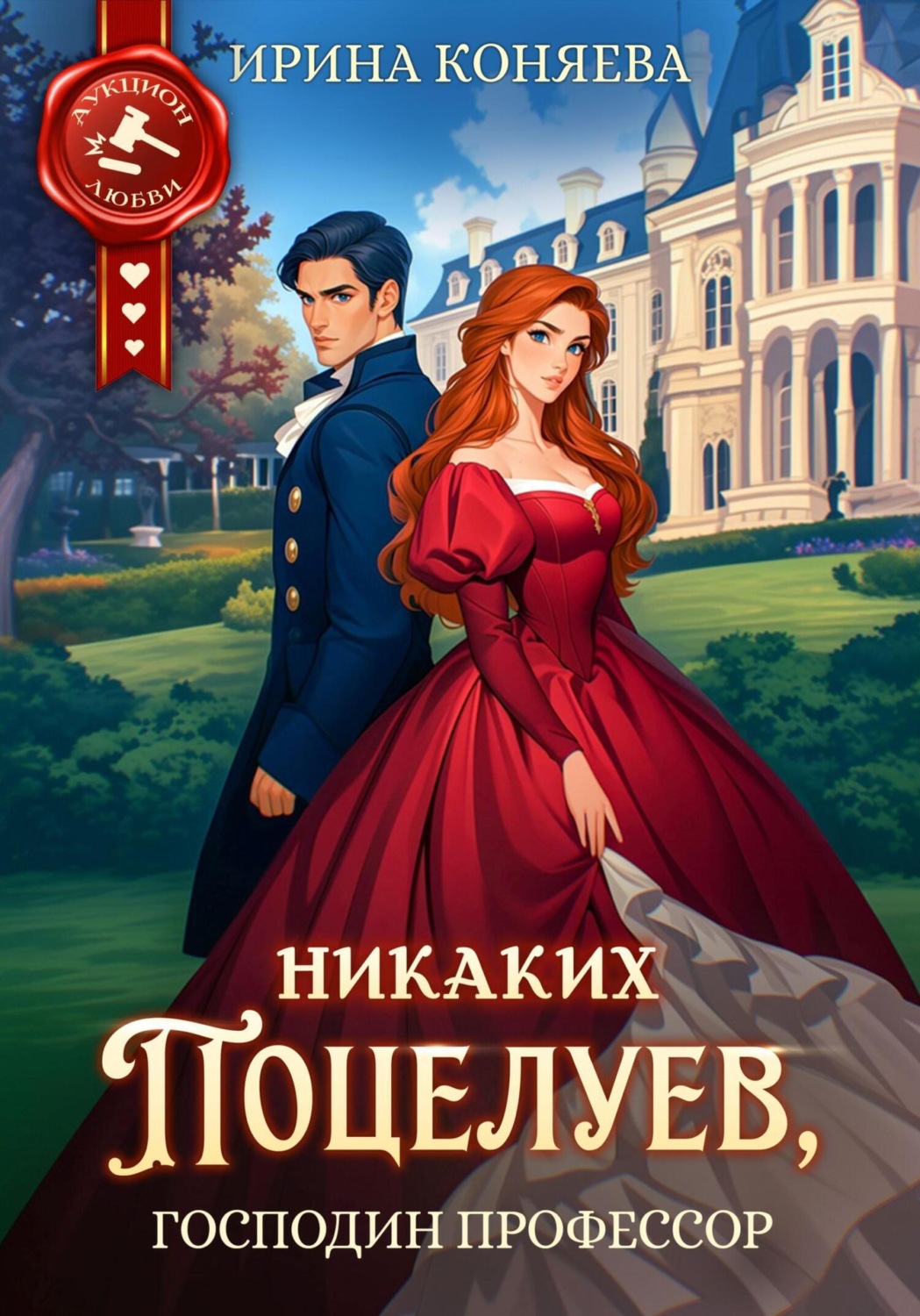 Обложка книги «Никаких поцелуев, господин профессор!»