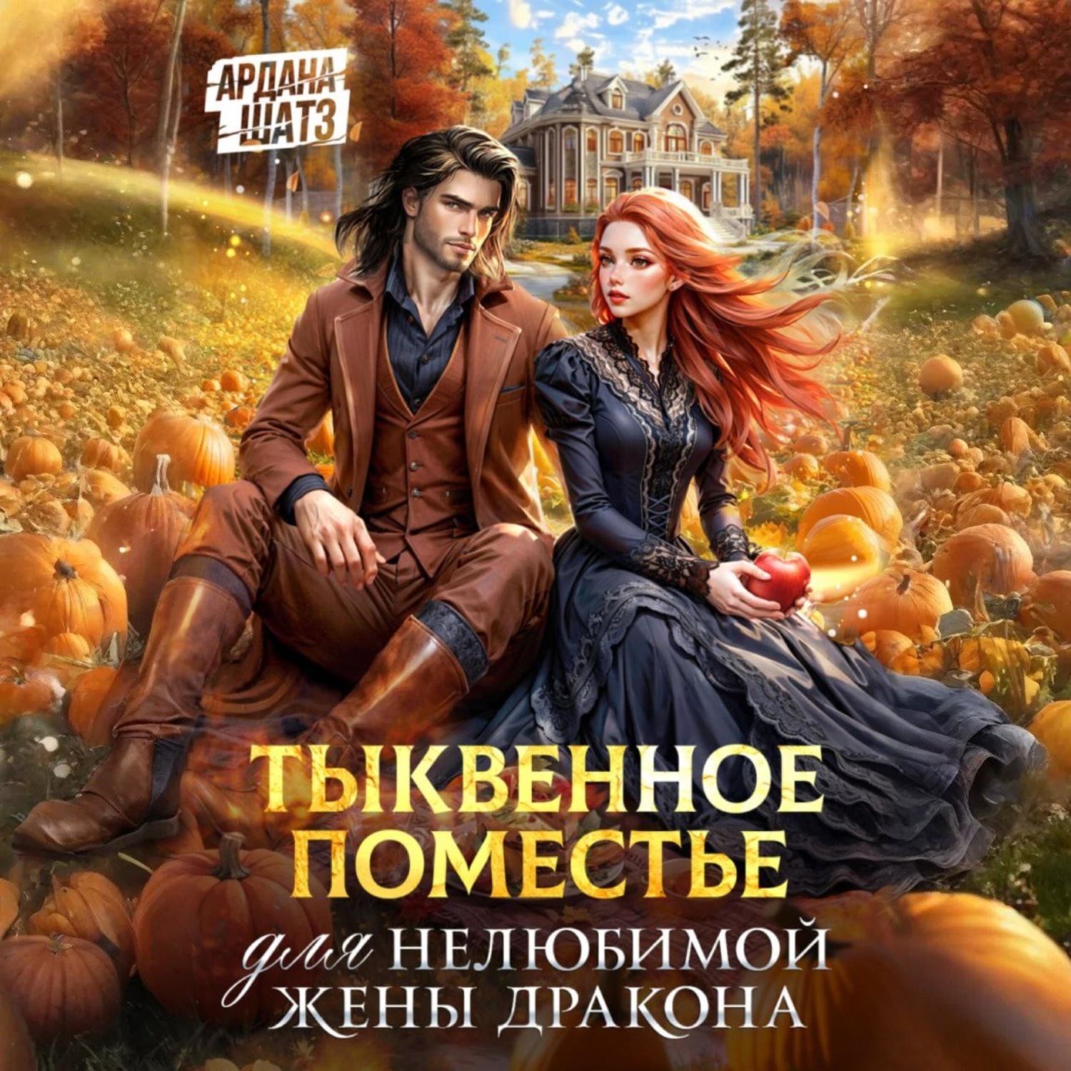 Обложка книги «Тыквенное поместье для нелюбимой жены дракона»