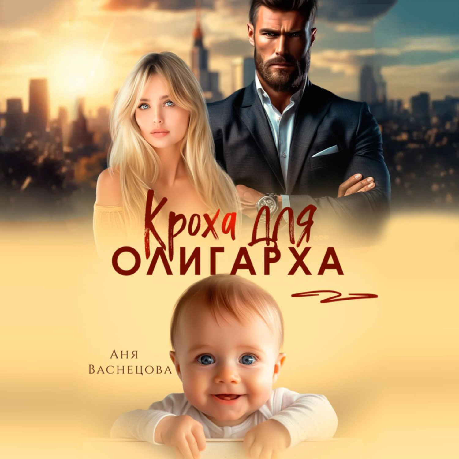 Обложка книги «Кроха для олигарха»