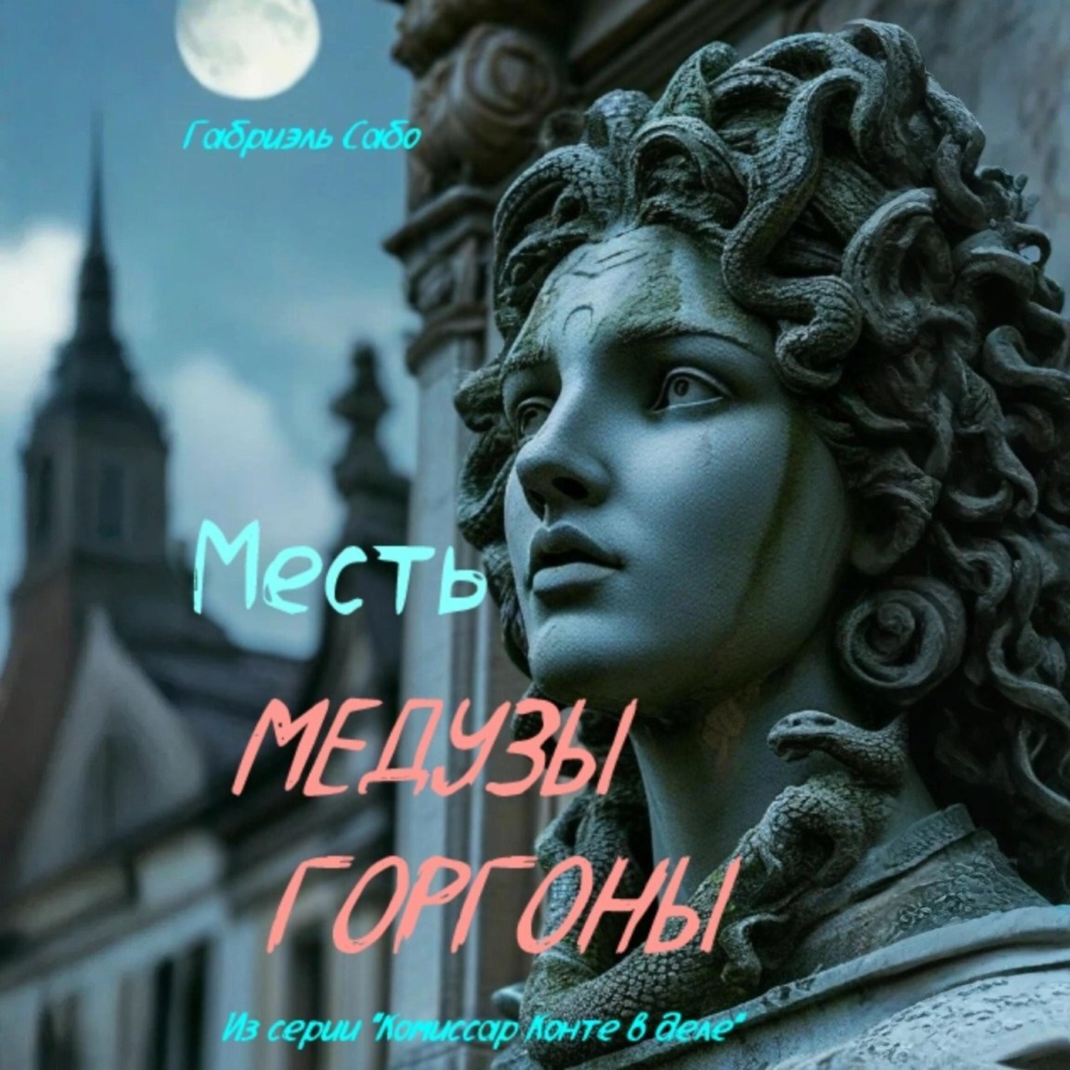Обложка книги «Месть Медузы Горгоны»