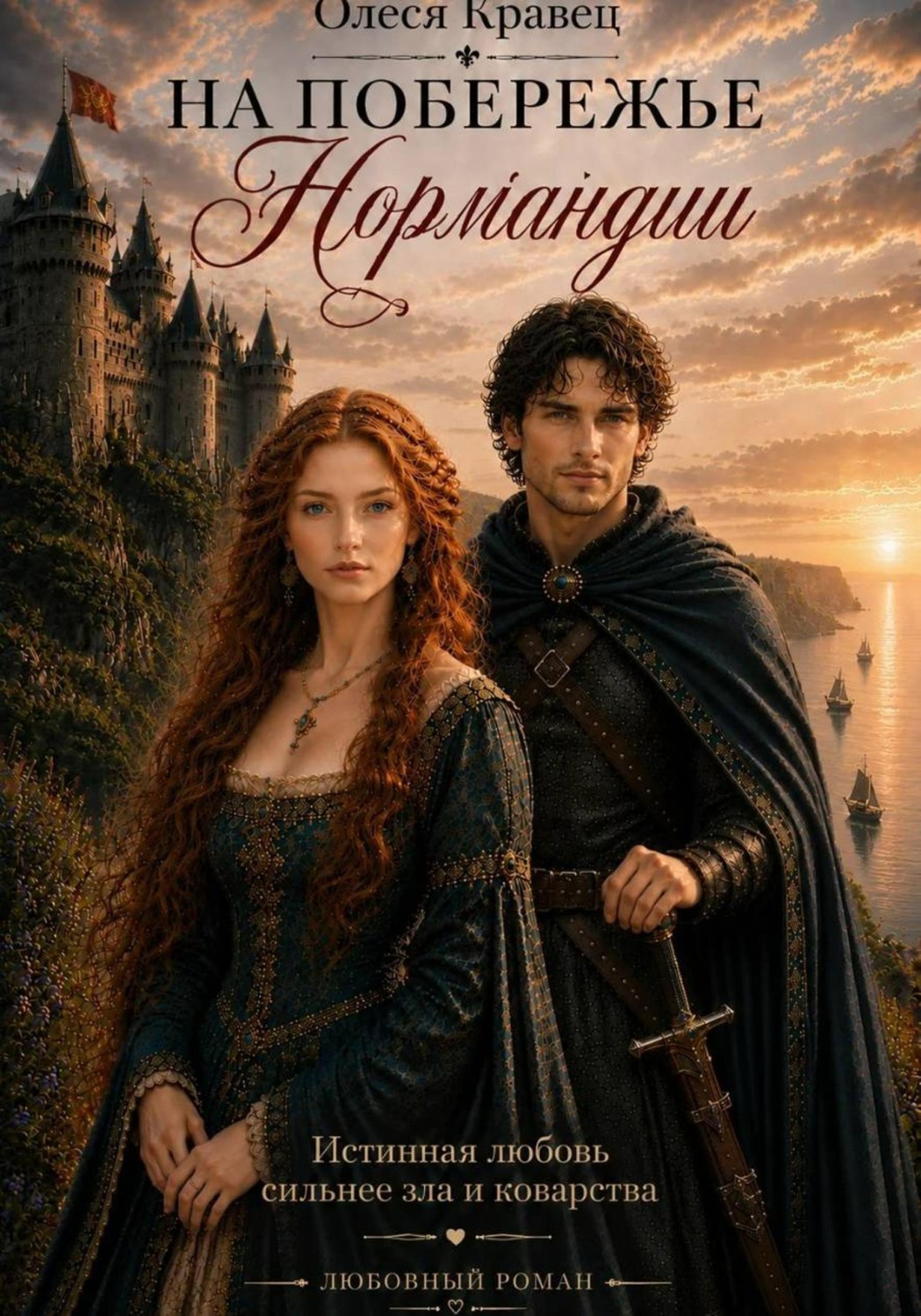 Обложка книги «На побережье Нормандии»