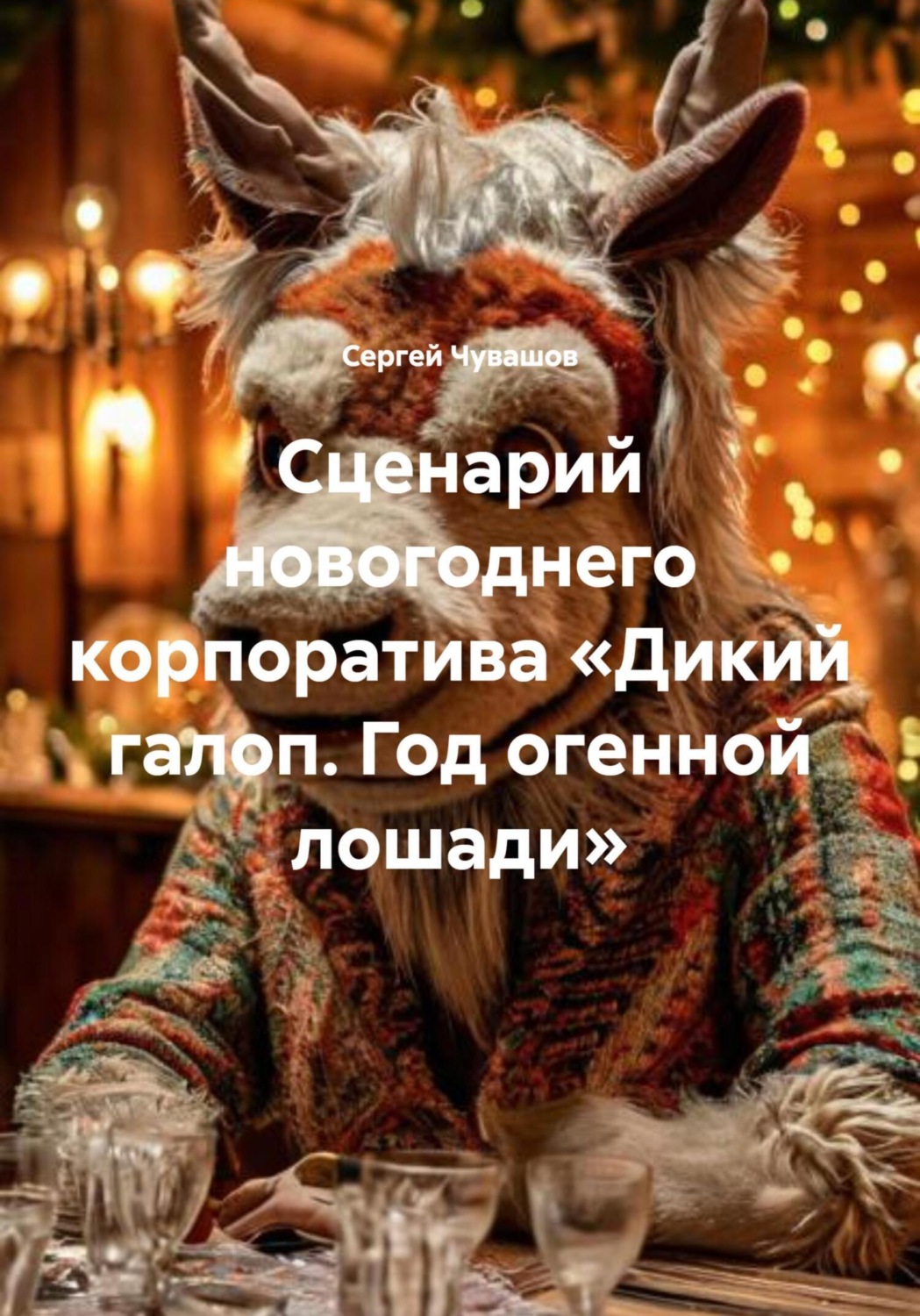 Обложка книги «Сценарий новогоднего корпоратива «Дикий галоп. Год огенной лошади»»