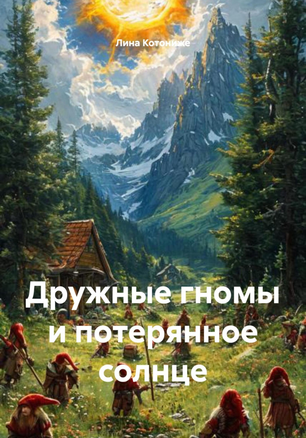 Обложка книги «Дружные гномы и потерянное солнце»