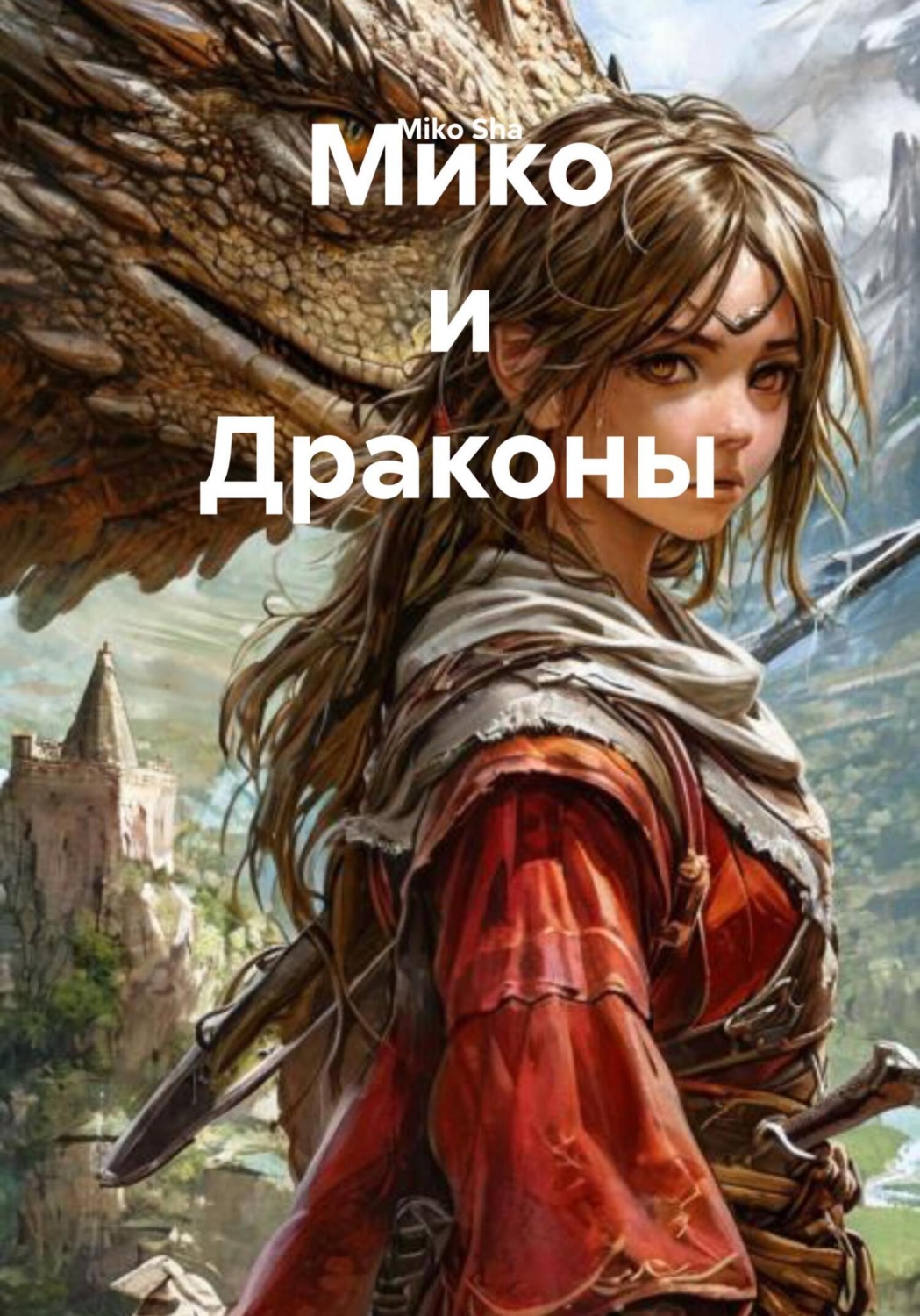 Обложка книги «Мико и Драконы»