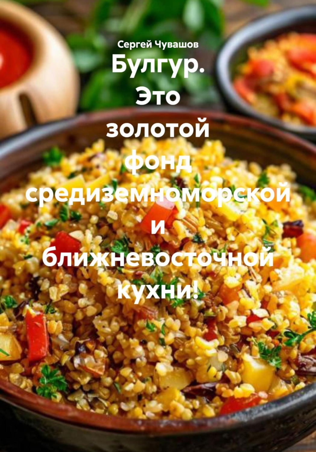 Обложка книги «Булгур. Это золотой фонд средиземноморской и ближневосточной кухни!»