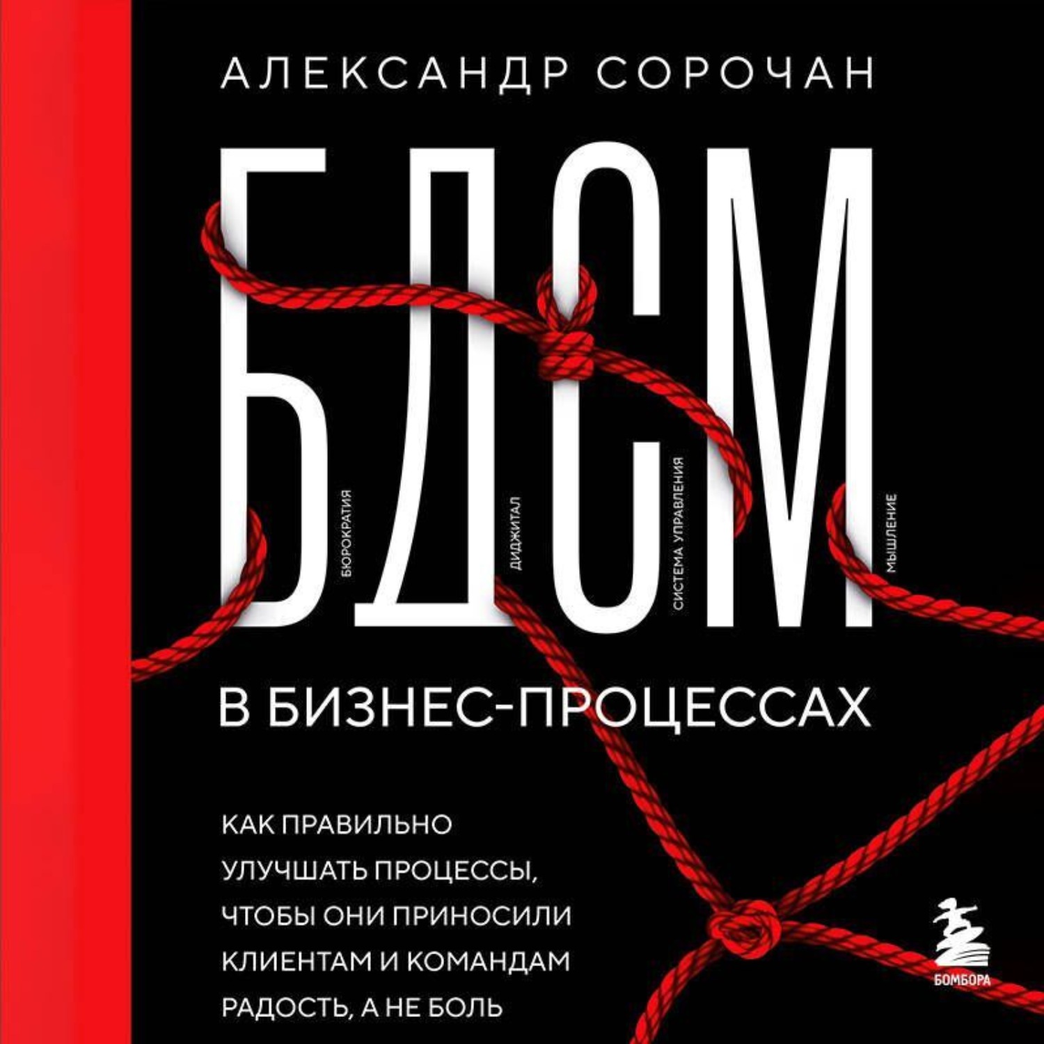 Обложка книги «БДСМ в бизнес-процессах. Как правильно улучшать процессы, чтобы они приносили клиентам и командам радость, а не боль»