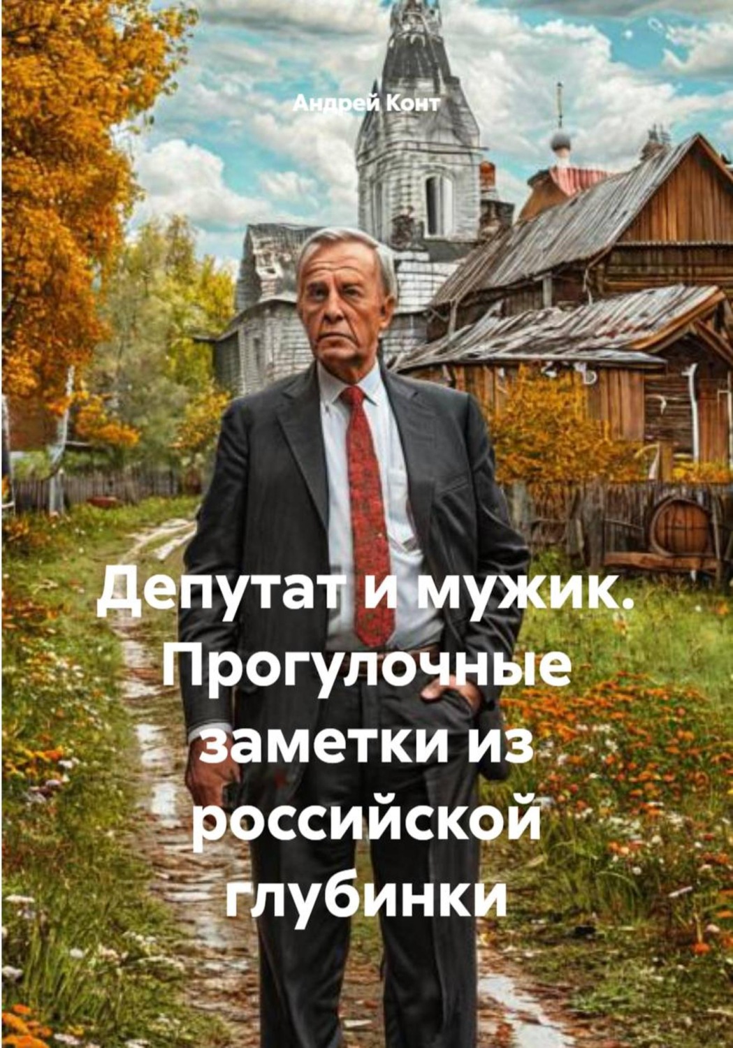 Обложка книги «Депутат и мужик. Прогулочные заметки из российской глубинки»