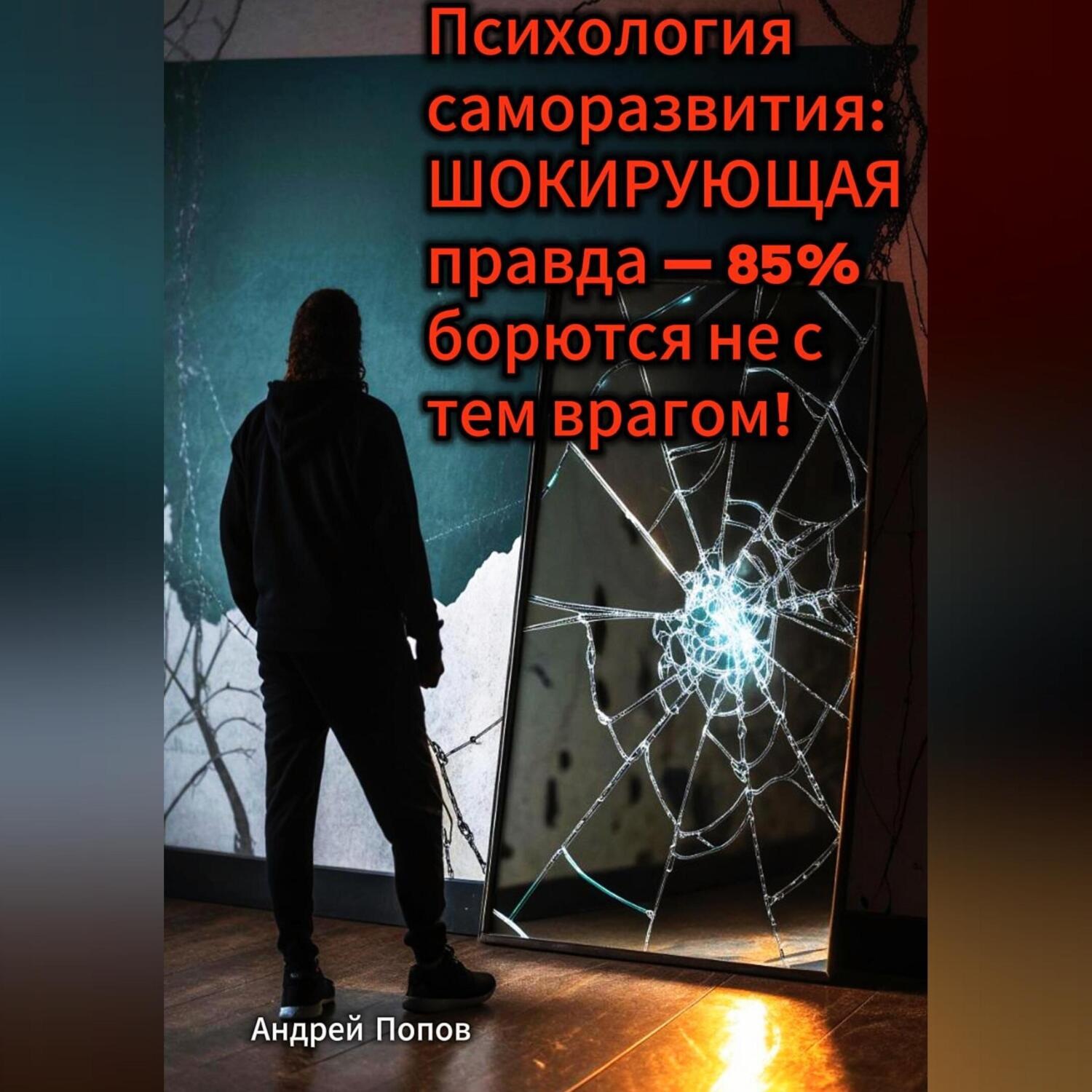 Обложка книги «Психология саморазвития: ШОКИРУЮЩАЯ правда – 85% борются не с тем врагом»