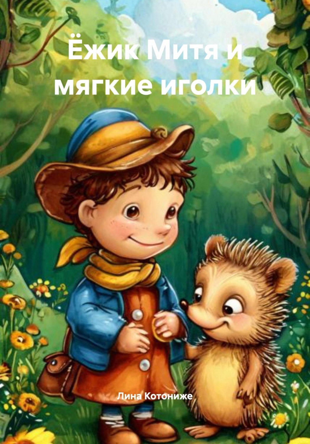 Обложка книги «Ёжик Митя и мягкие иголки»