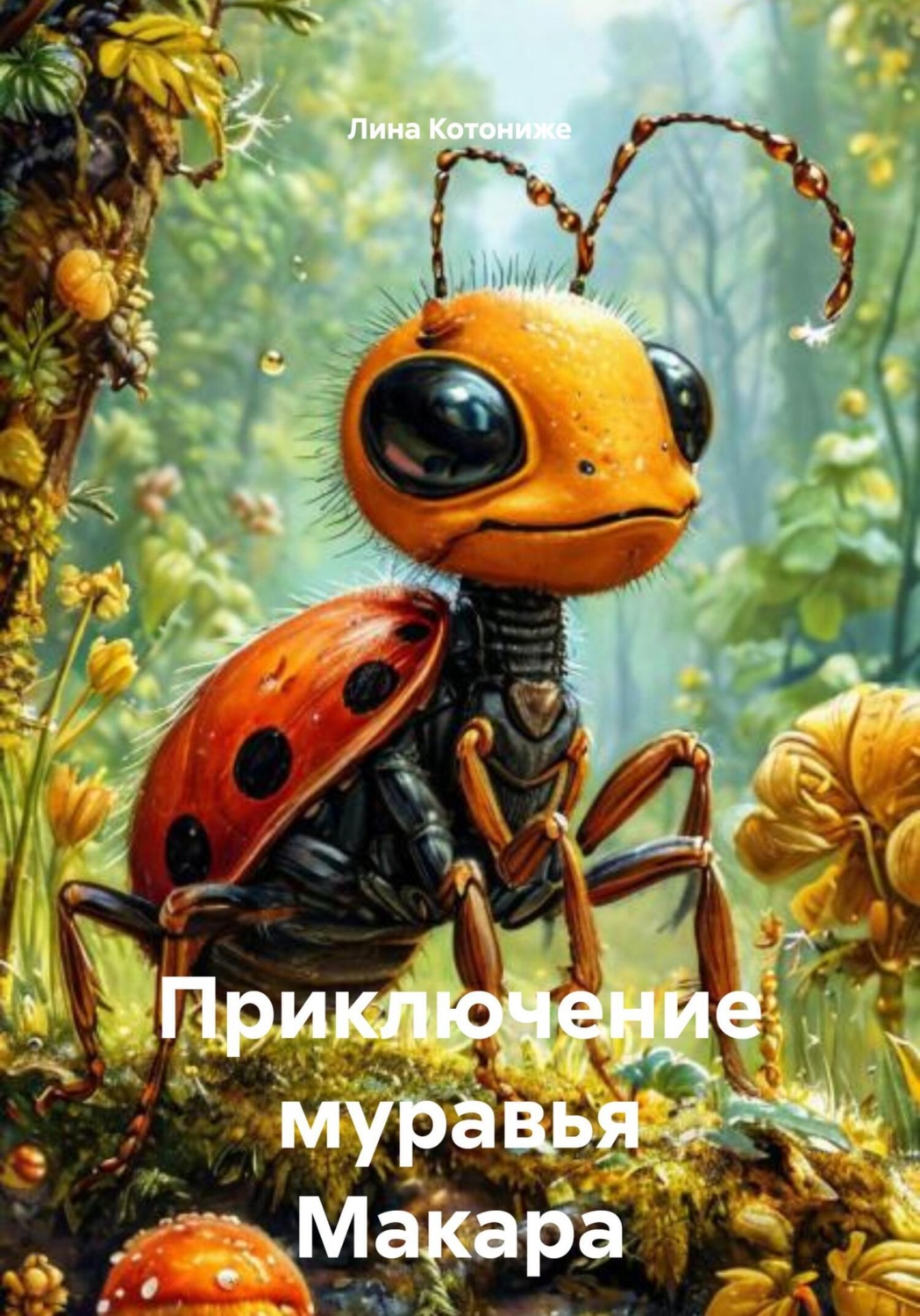 Обложка книги «Приключение муравья Макара»