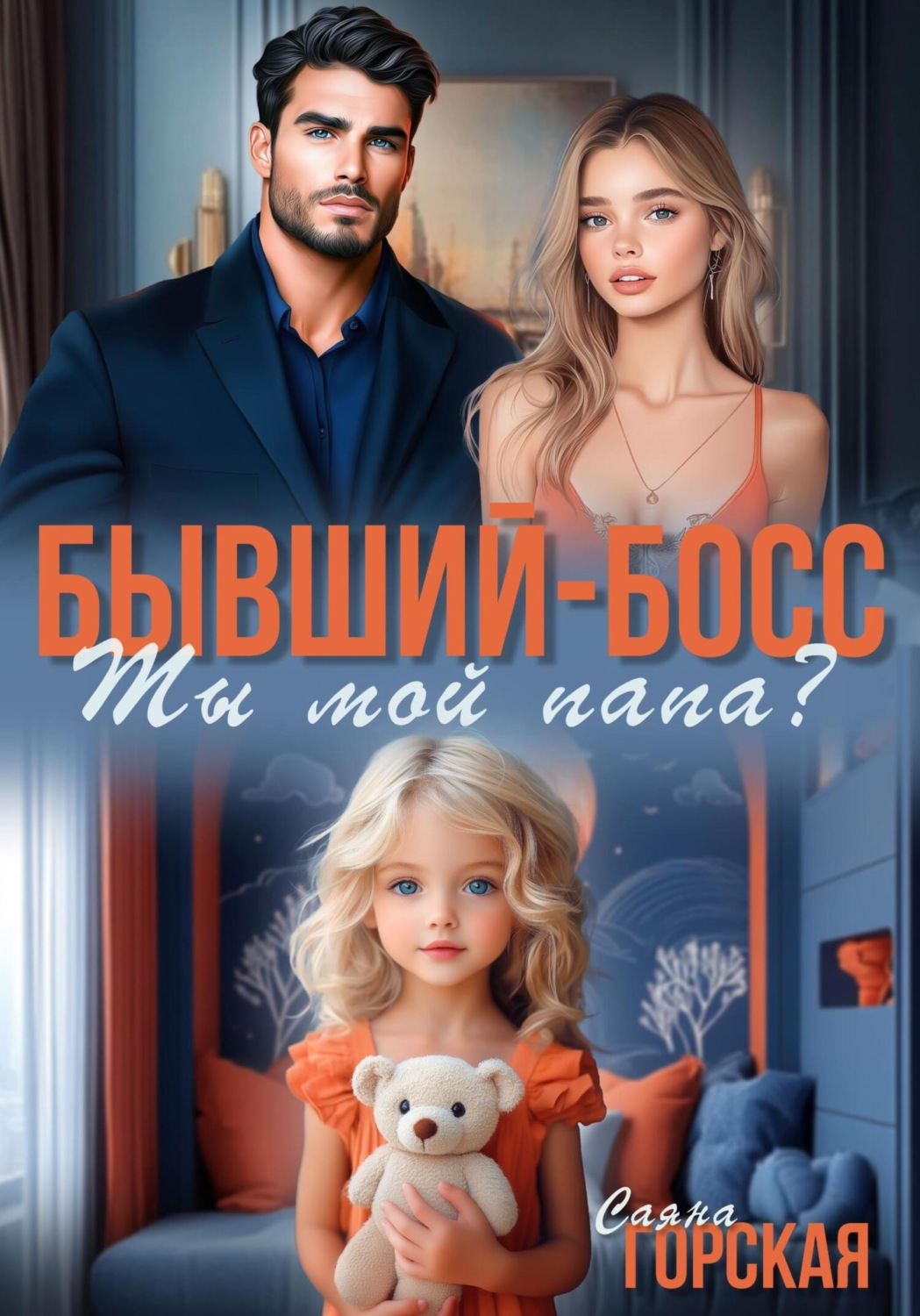 Обложка книги «Бывший-босс. Ты мой папа?»