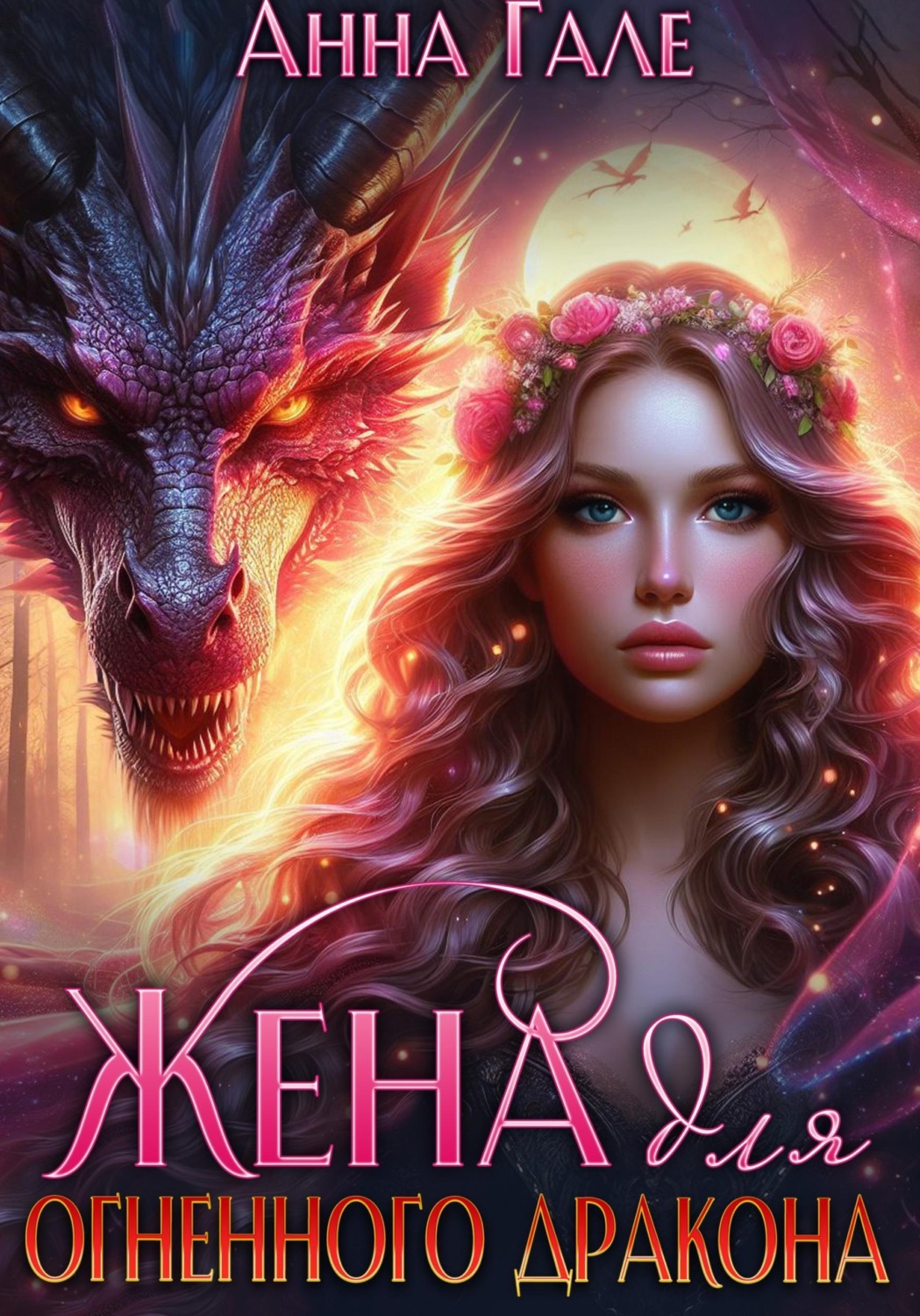 Обложка книги «Жена для огненного дракона»