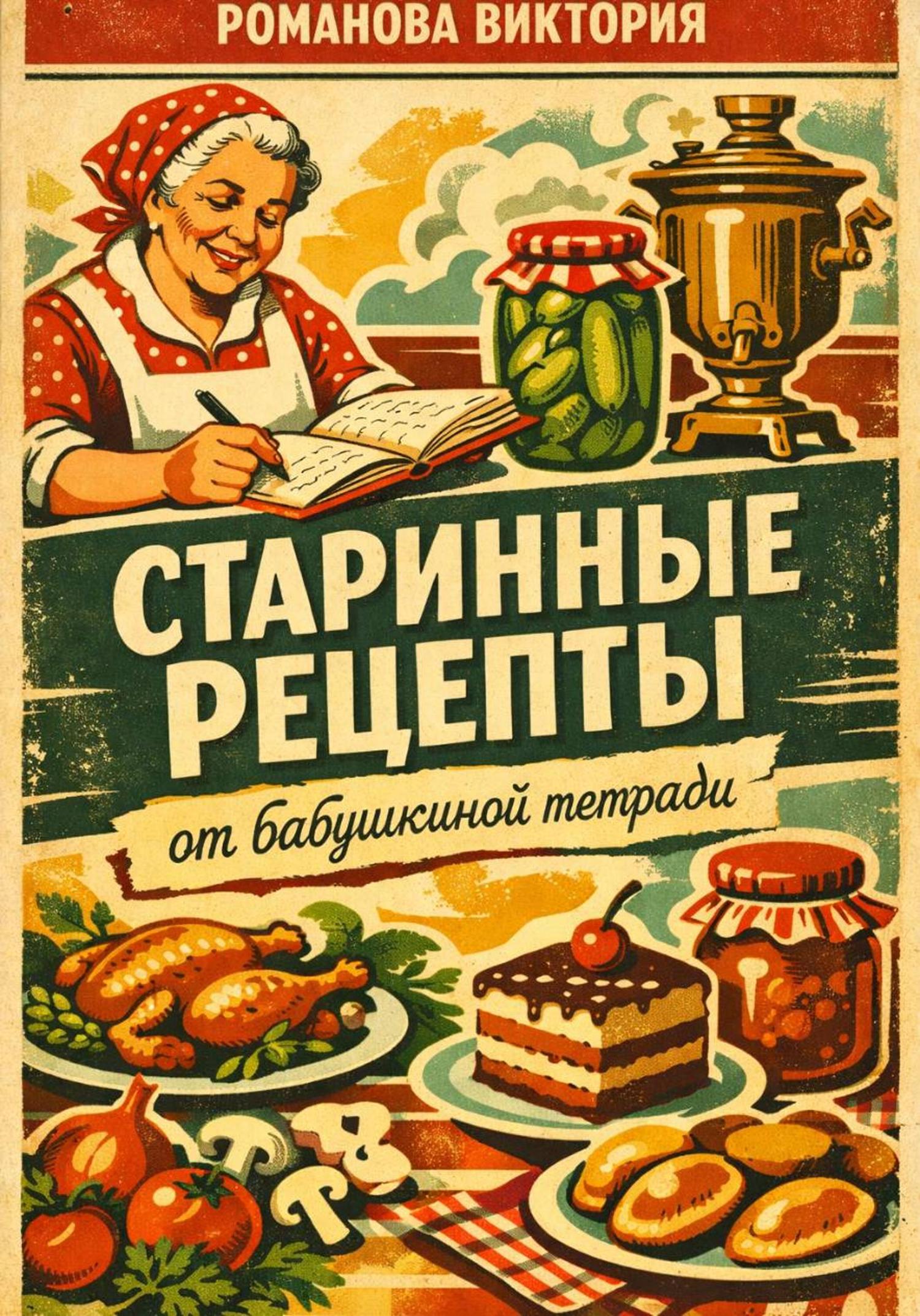 Обложка книги «Старинные рецепты: от бабушкиной тетради»