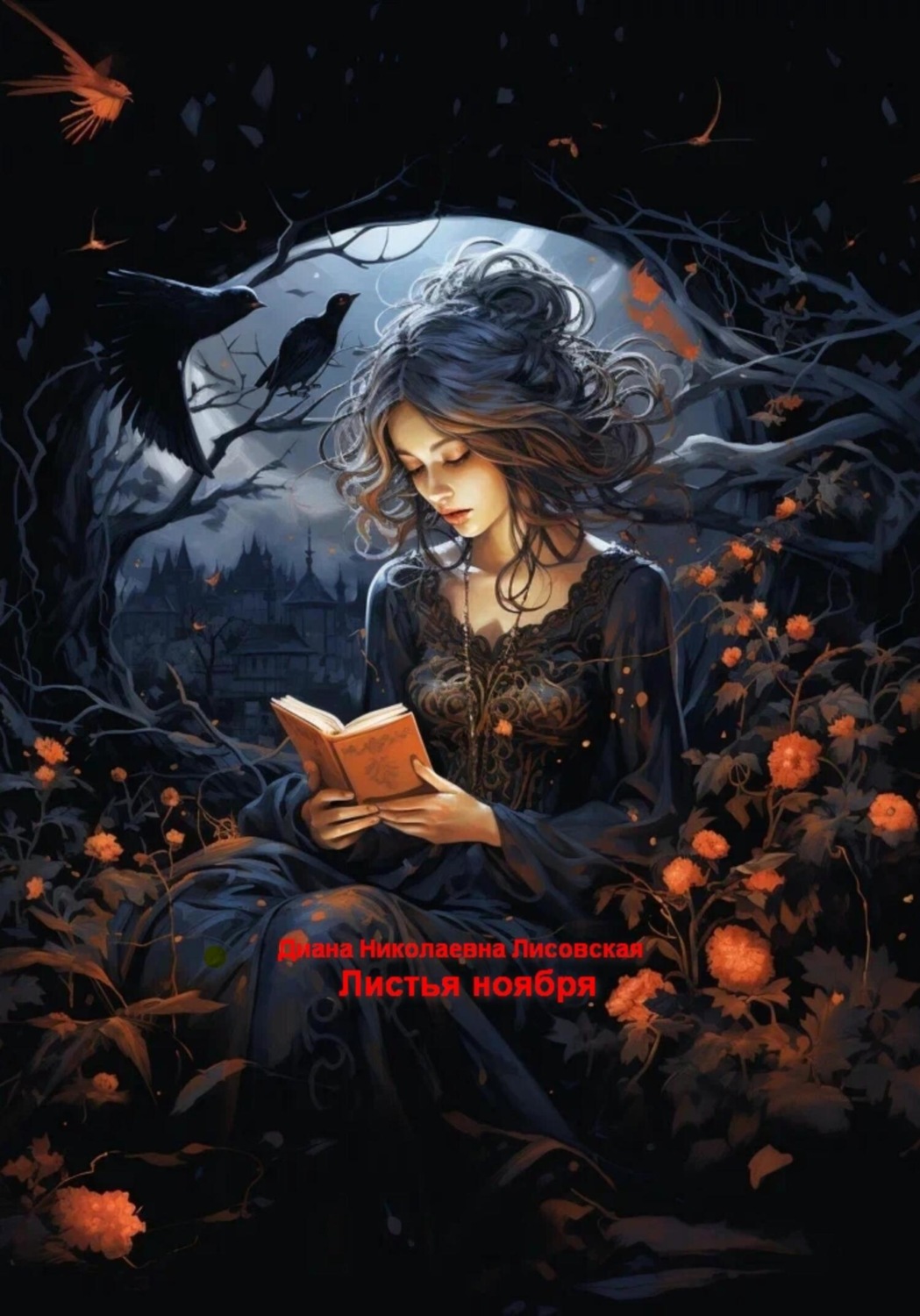 Обложка книги «Листья ноября»